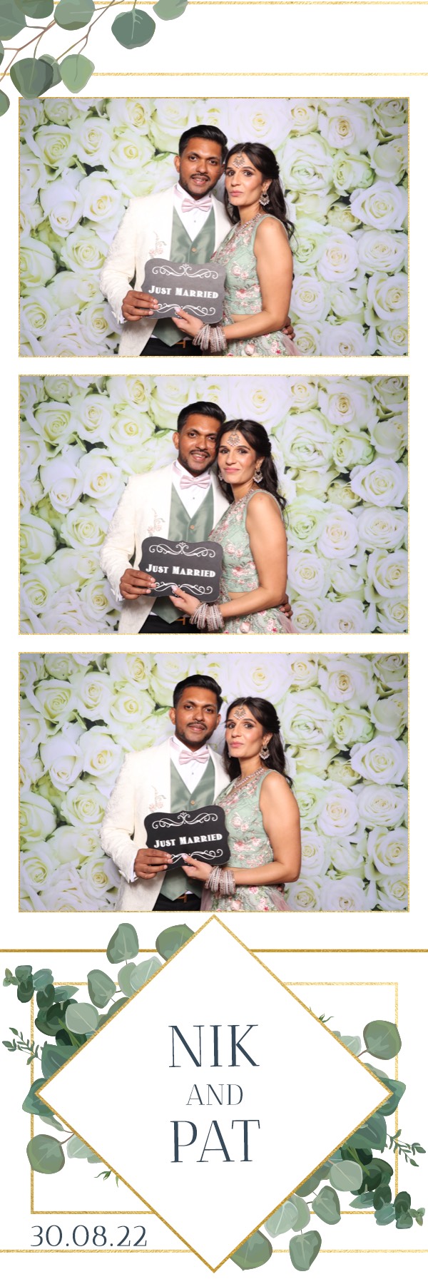 Nik & Pat | View more photos from the event at images.mobile-photo-booth.com/u/MobilePhotoBoothUK/Nik-Pat