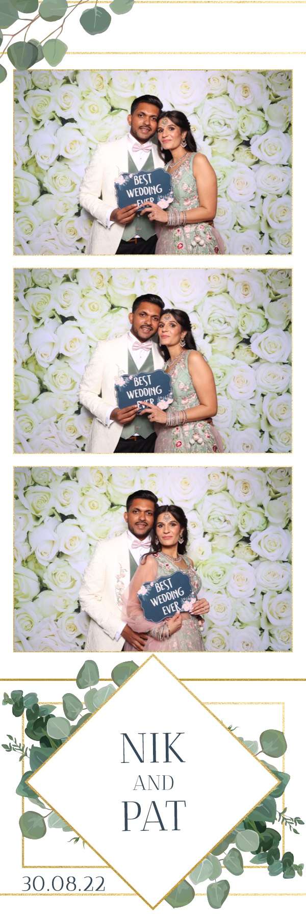 Nik & Pat | View more photos from the event at images.mobile-photo-booth.com/u/MobilePhotoBoothUK/Nik-Pat
