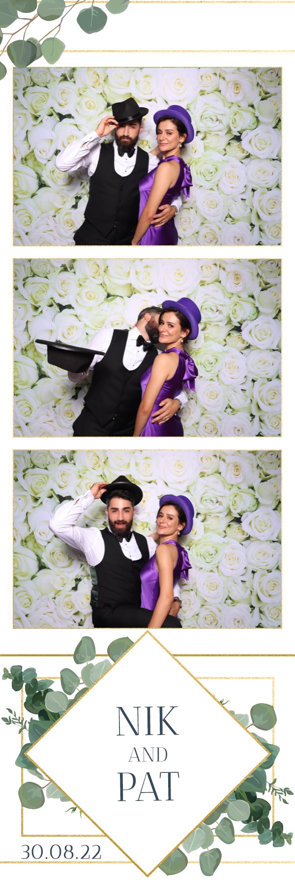 Nik & Pat | View more photos from the event at images.mobile-photo-booth.com/u/MobilePhotoBoothUK/Nik-Pat