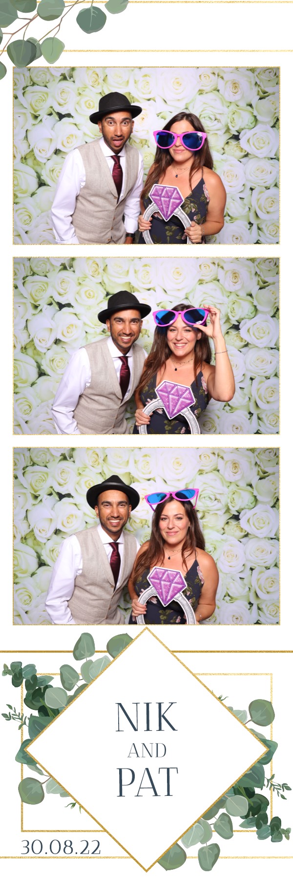 Nik & Pat | View more photos from the event at images.mobile-photo-booth.com/u/MobilePhotoBoothUK/Nik-Pat