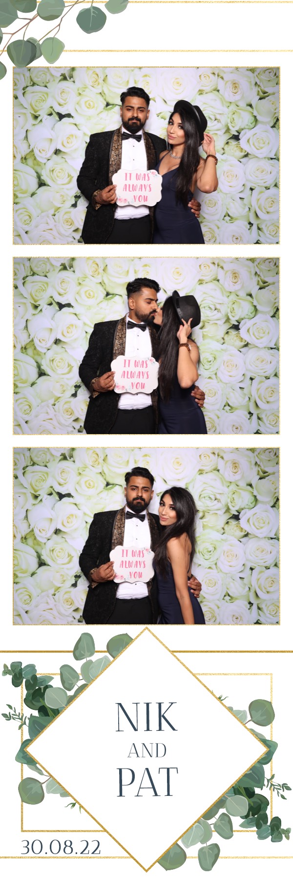 Nik & Pat | View more photos from the event at images.mobile-photo-booth.com/u/MobilePhotoBoothUK/Nik-Pat