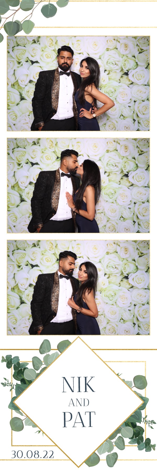 Nik & Pat | View more photos from the event at images.mobile-photo-booth.com/u/MobilePhotoBoothUK/Nik-Pat