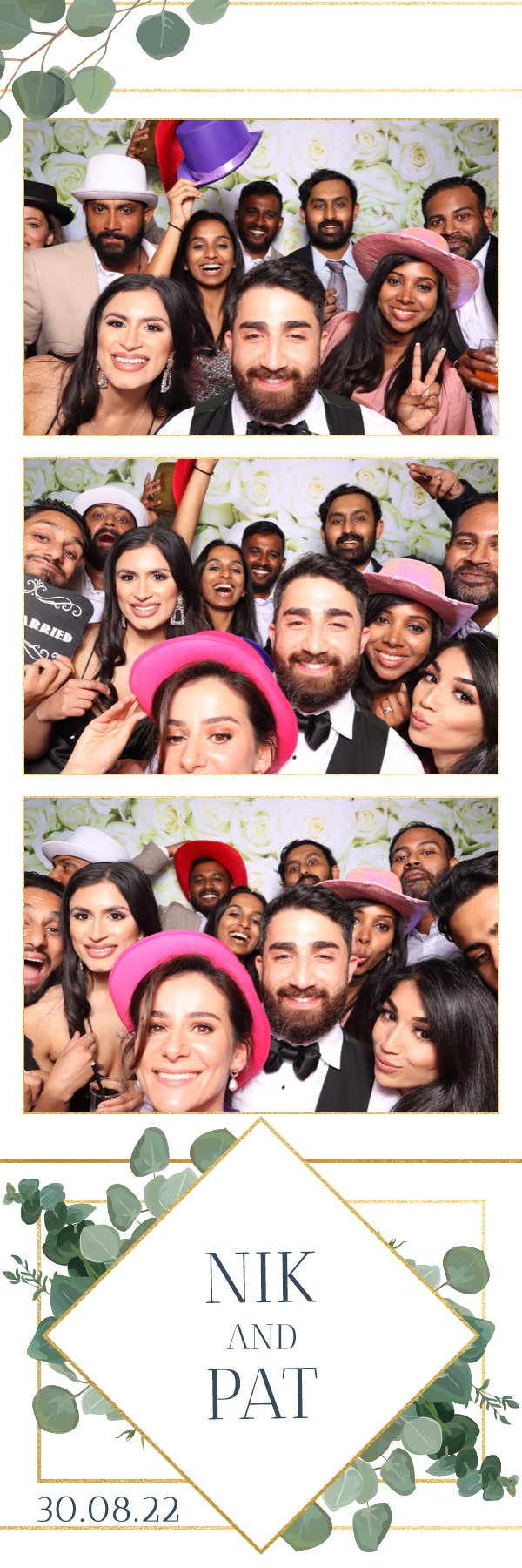 Nik & Pat | View more photos from the event at images.mobile-photo-booth.com/u/MobilePhotoBoothUK/Nik-Pat