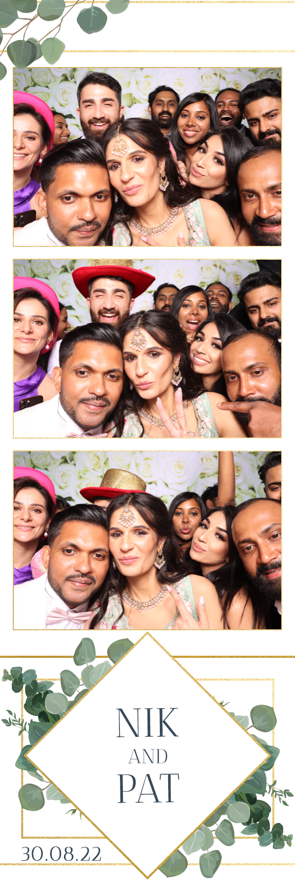 Nik & Pat | View more photos from the event at images.mobile-photo-booth.com/u/MobilePhotoBoothUK/Nik-Pat
