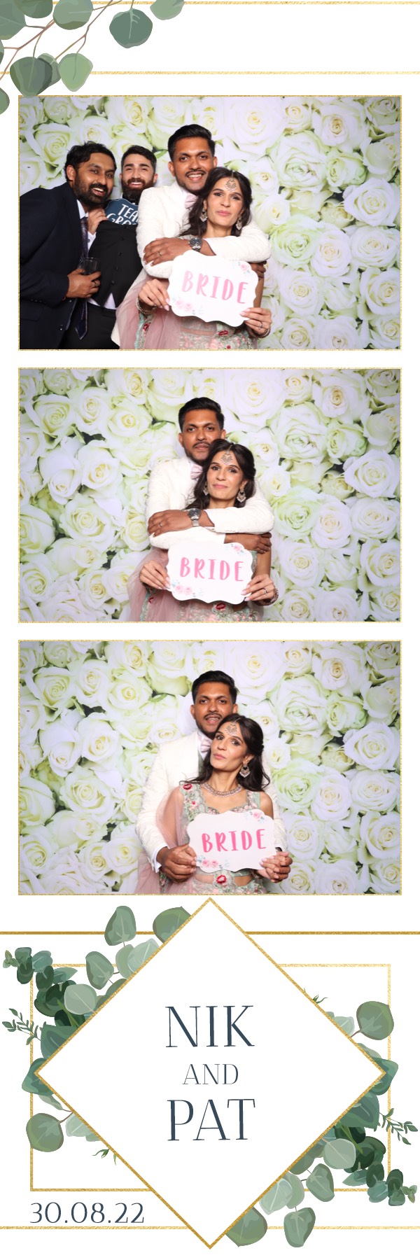 Nik & Pat | View more photos from the event at images.mobile-photo-booth.com/u/MobilePhotoBoothUK/Nik-Pat