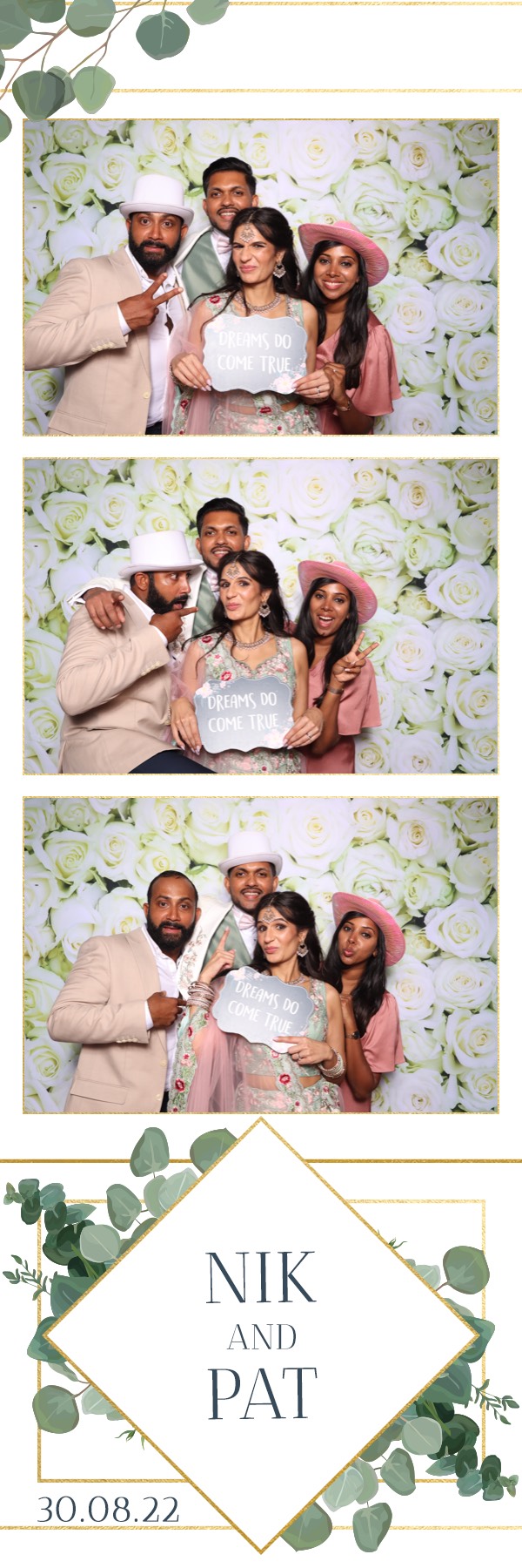Nik & Pat | View more photos from the event at images.mobile-photo-booth.com/u/MobilePhotoBoothUK/Nik-Pat