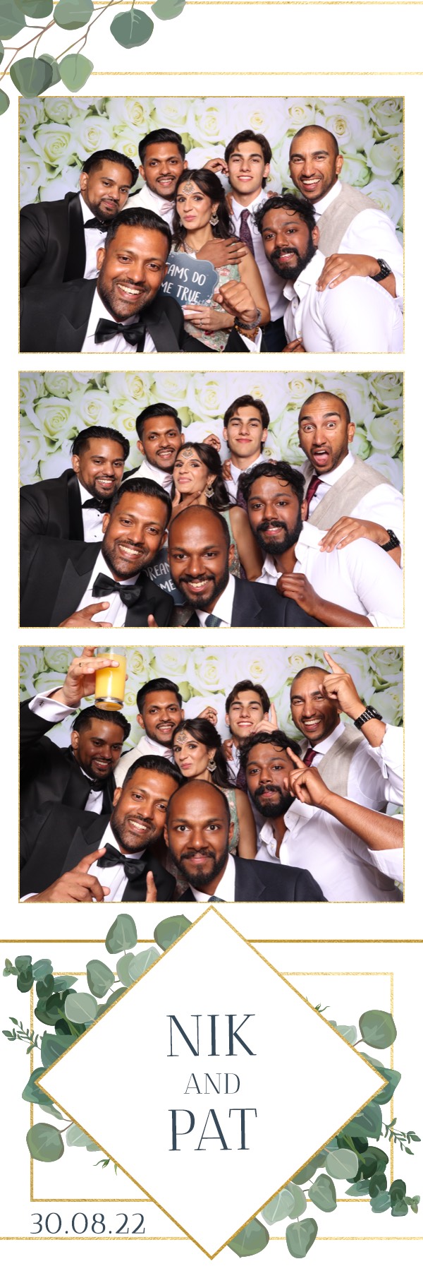 Nik & Pat | View more photos from the event at images.mobile-photo-booth.com/u/MobilePhotoBoothUK/Nik-Pat