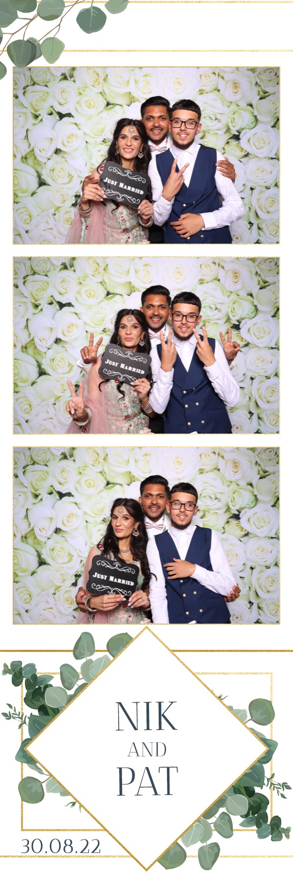 Nik & Pat | View more photos from the event at images.mobile-photo-booth.com/u/MobilePhotoBoothUK/Nik-Pat