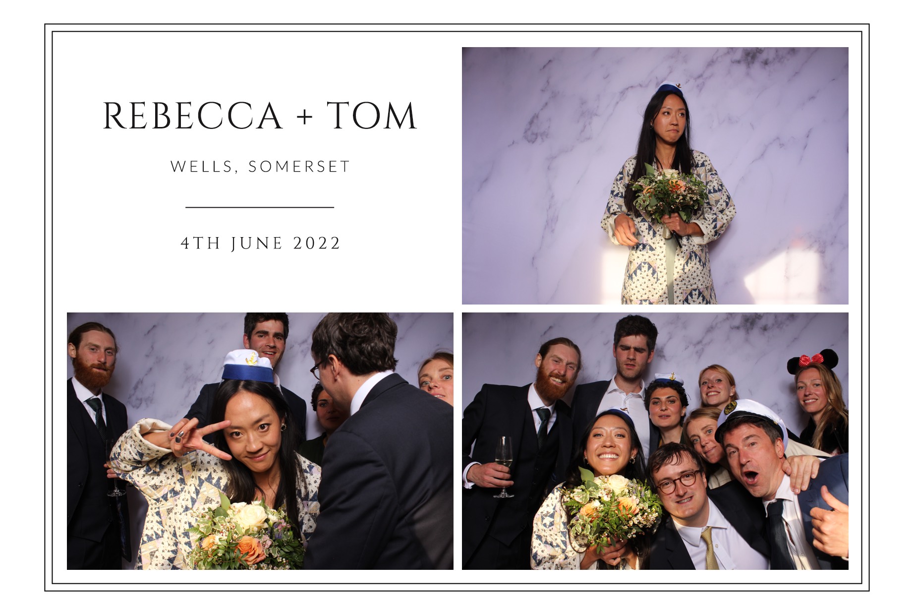 Rebecca and Tom | View more photos from the event at images.mobile-photo-booth.com/u/MobilePhotoBoothUK/Rebecca-and-Tom