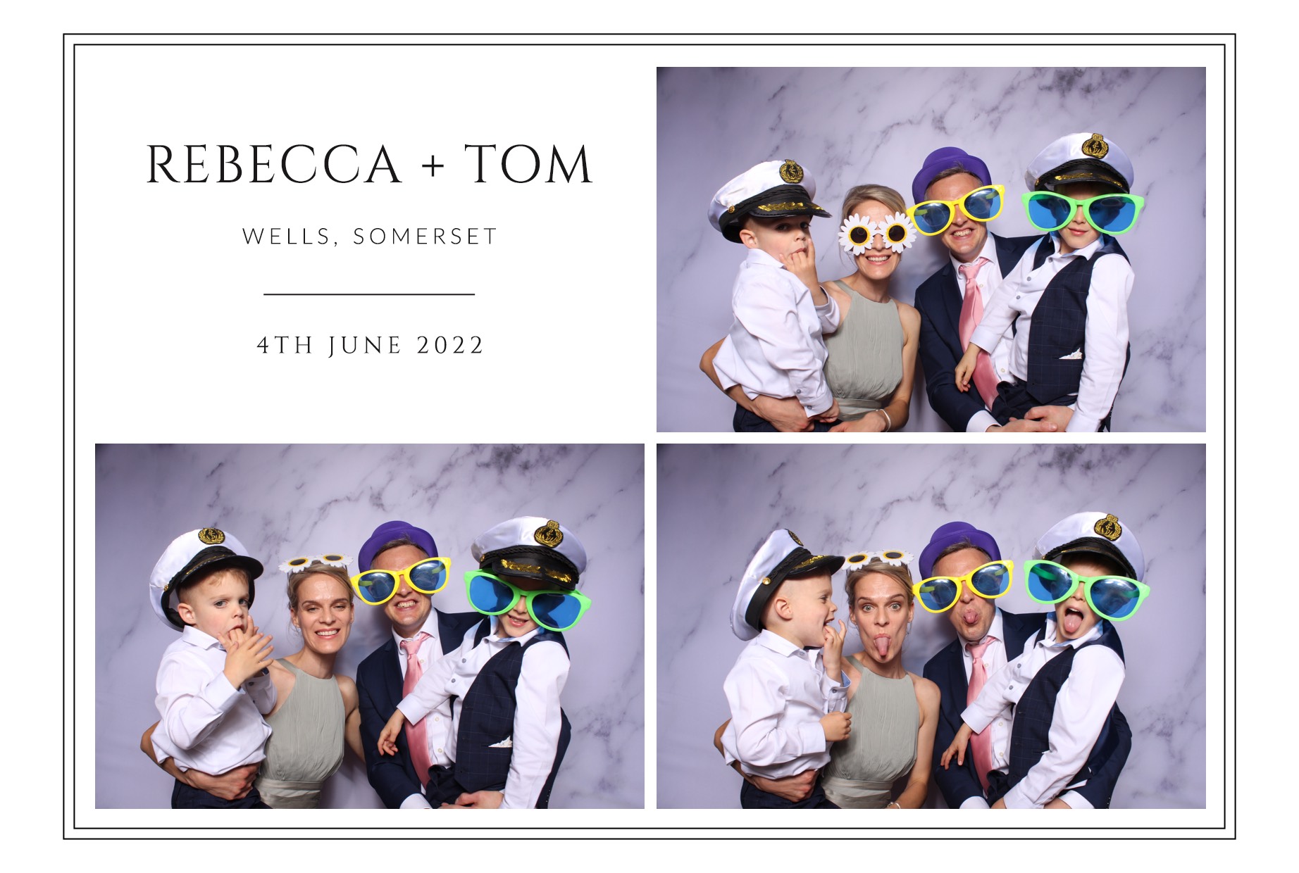 Rebecca and Tom | View more photos from the event at images.mobile-photo-booth.com/u/MobilePhotoBoothUK/Rebecca-and-Tom