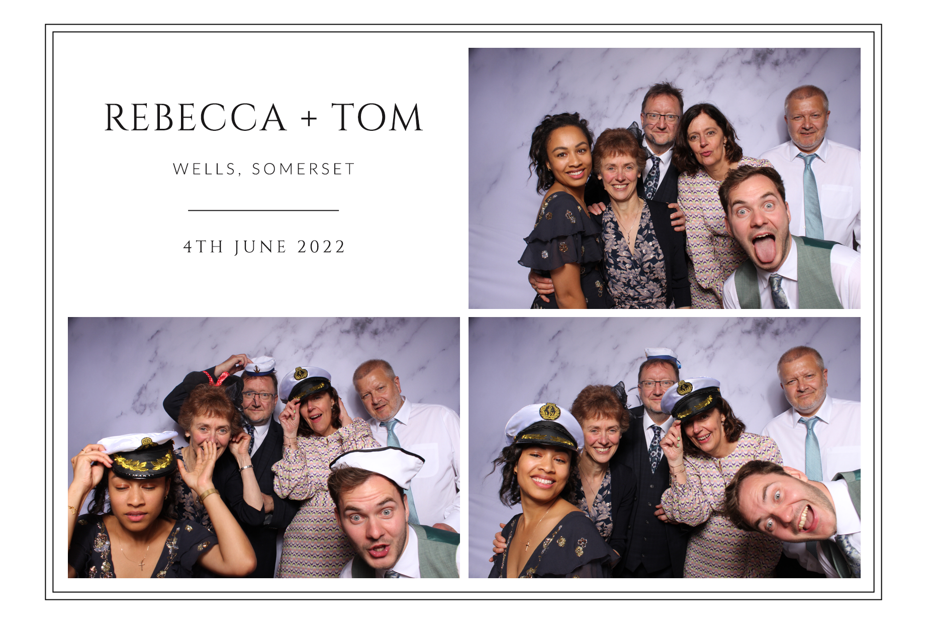 Rebecca and Tom | View more photos from the event at images.mobile-photo-booth.com/u/MobilePhotoBoothUK/Rebecca-and-Tom