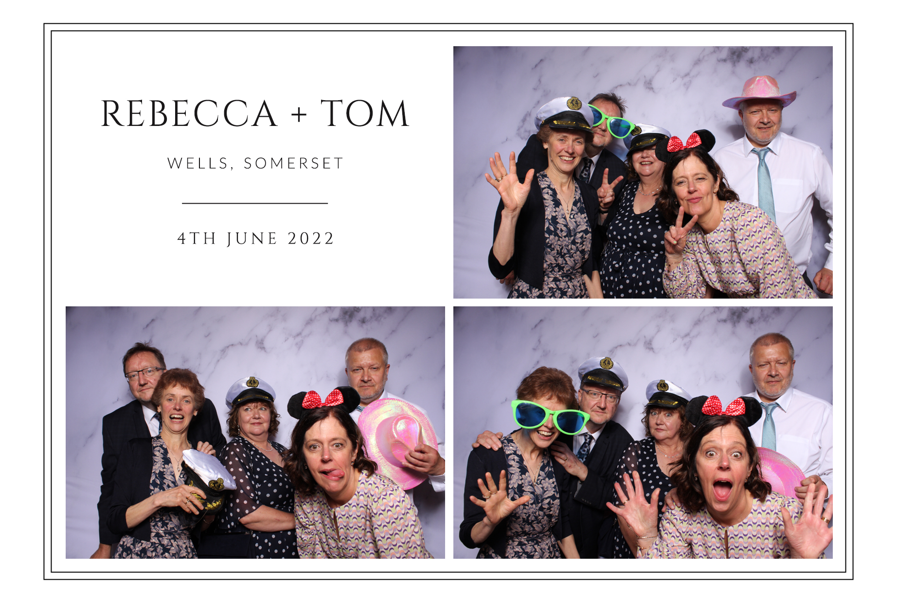 Rebecca and Tom | View more photos from the event at images.mobile-photo-booth.com/u/MobilePhotoBoothUK/Rebecca-and-Tom