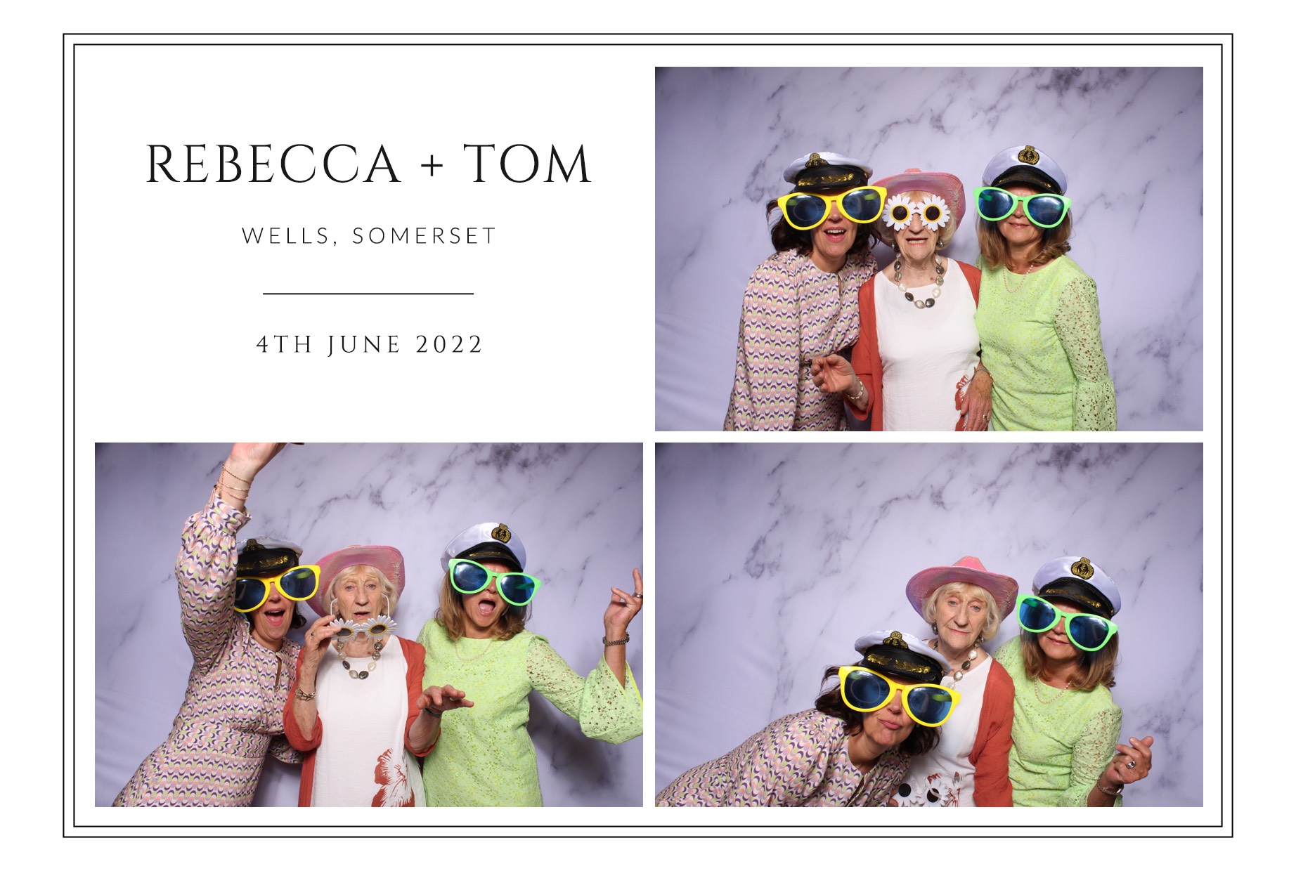 Rebecca and Tom | View more photos from the event at images.mobile-photo-booth.com/u/MobilePhotoBoothUK/Rebecca-and-Tom