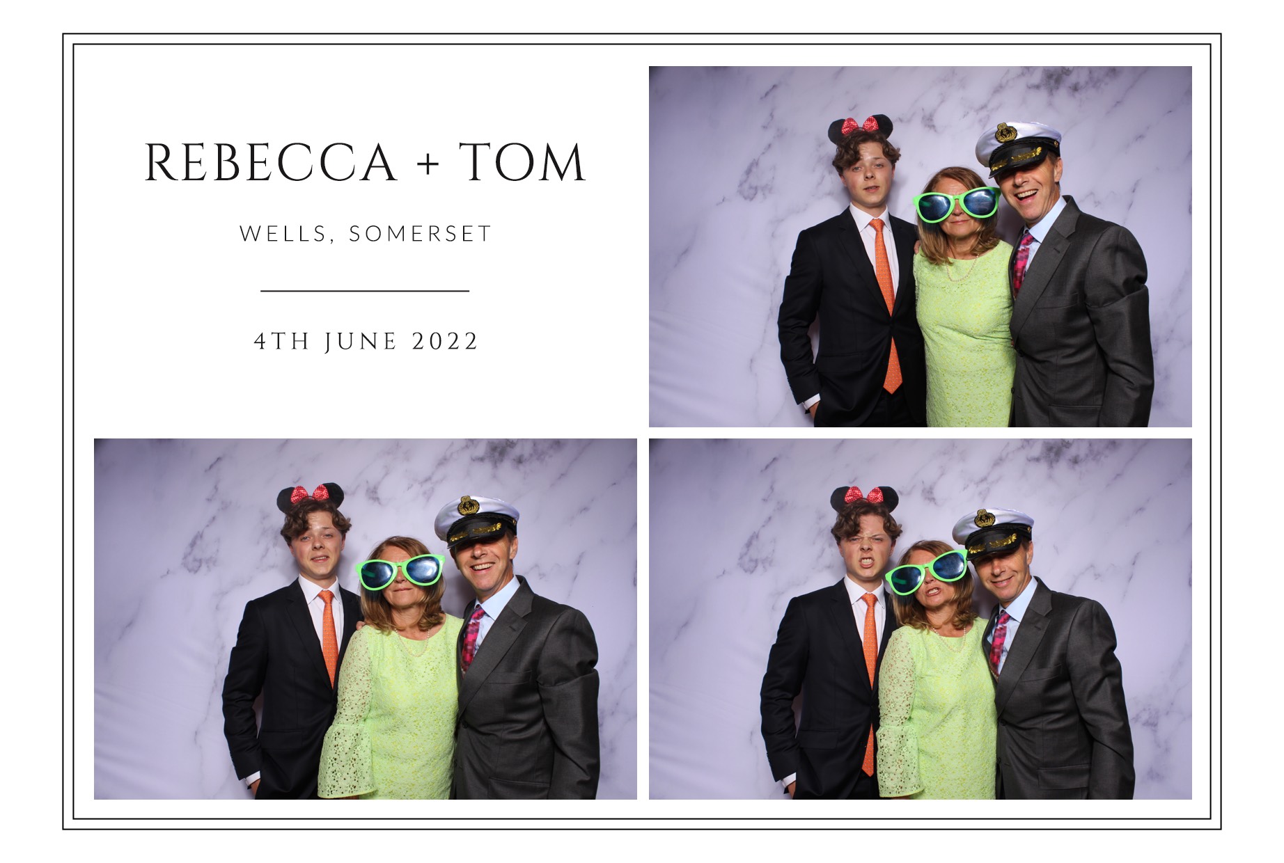Rebecca and Tom | View more photos from the event at images.mobile-photo-booth.com/u/MobilePhotoBoothUK/Rebecca-and-Tom