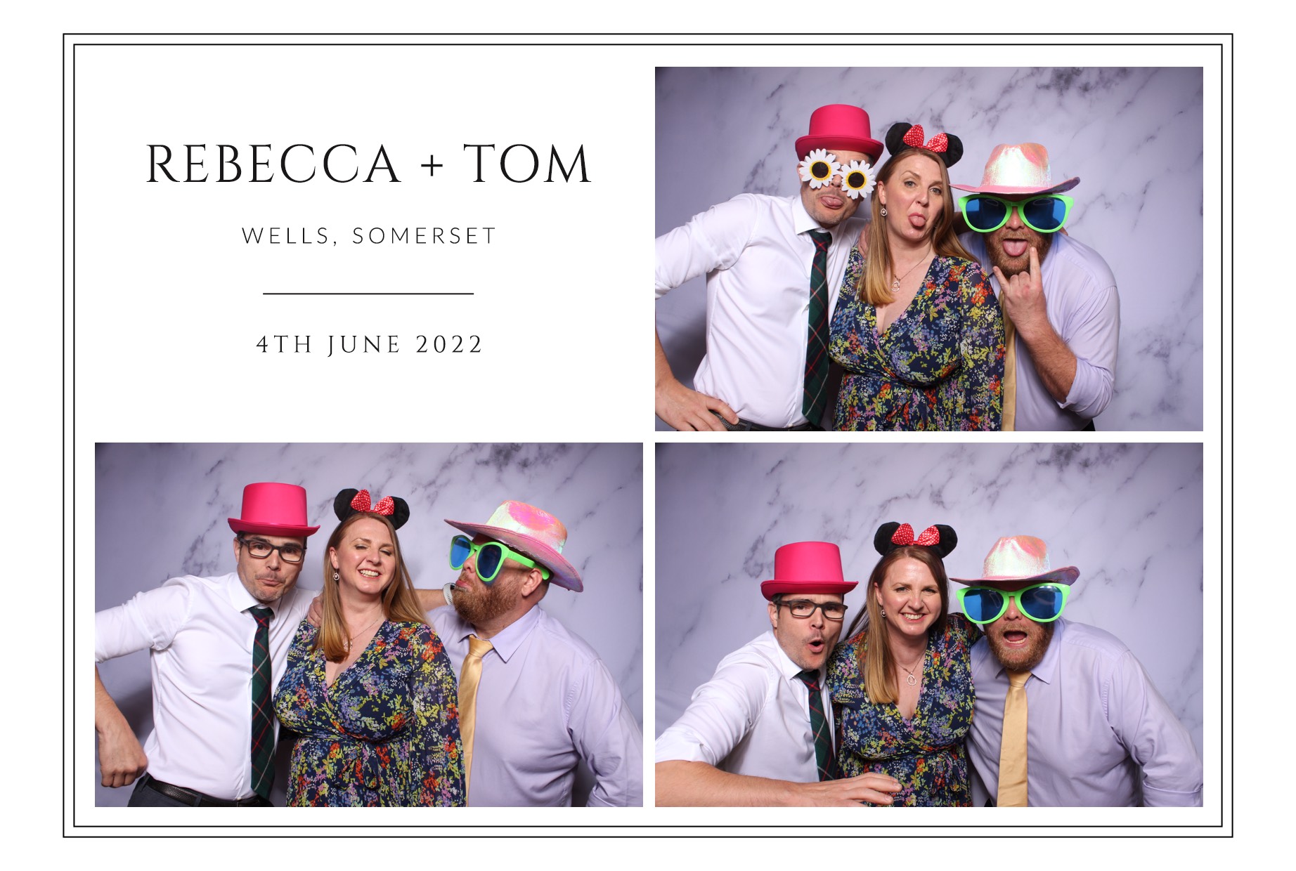 Rebecca and Tom | View more photos from the event at images.mobile-photo-booth.com/u/MobilePhotoBoothUK/Rebecca-and-Tom