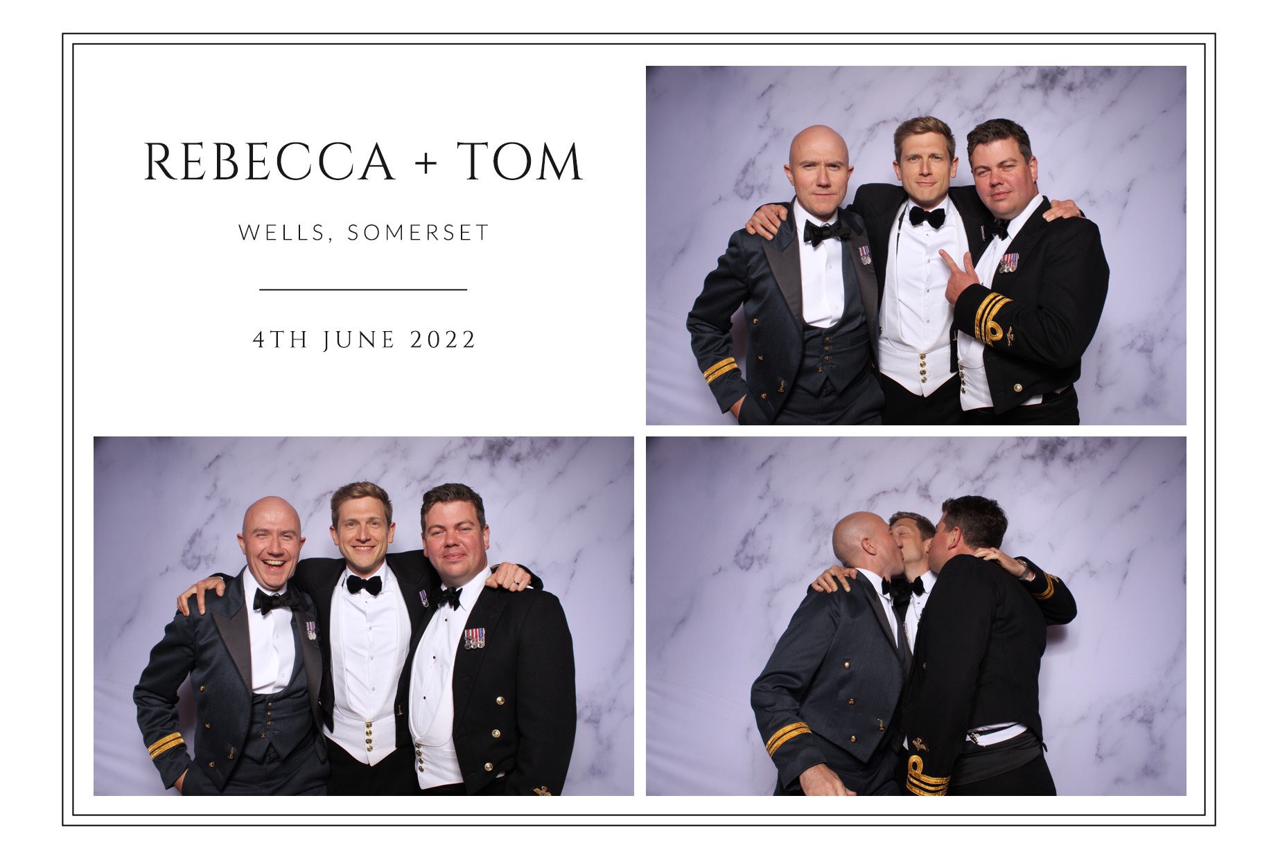 Rebecca and Tom | View more photos from the event at images.mobile-photo-booth.com/u/MobilePhotoBoothUK/Rebecca-and-Tom