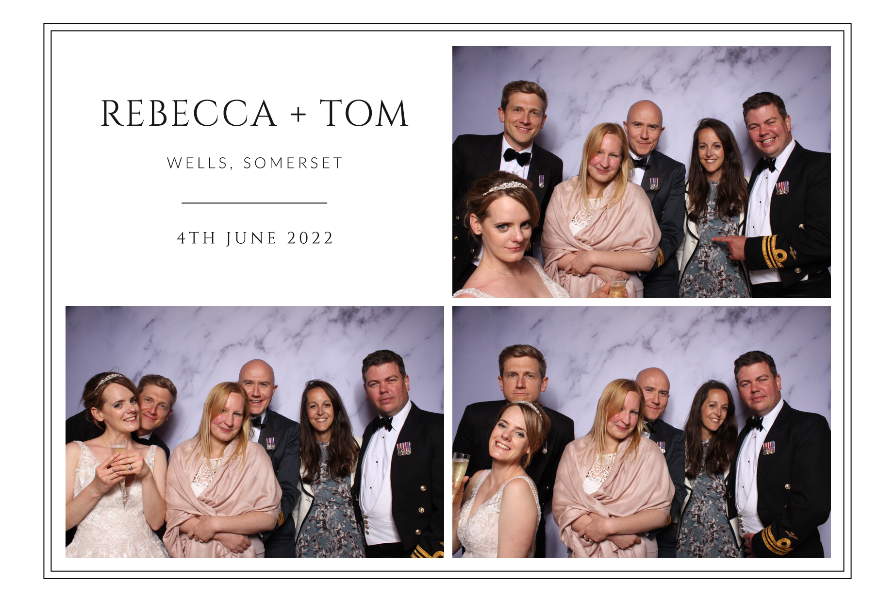 Rebecca and Tom | View more photos from the event at images.mobile-photo-booth.com/u/MobilePhotoBoothUK/Rebecca-and-Tom