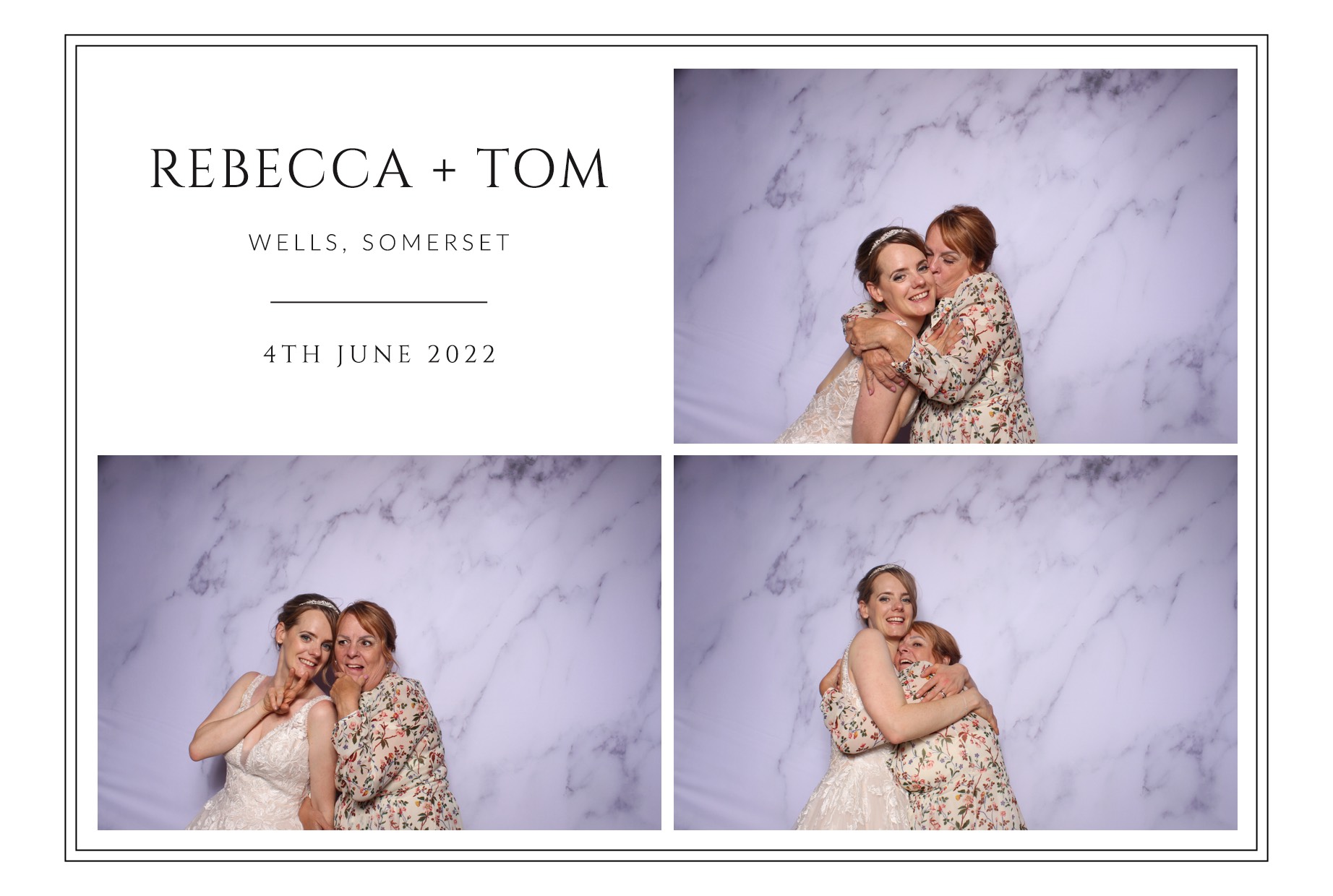 Rebecca and Tom | View more photos from the event at images.mobile-photo-booth.com/u/MobilePhotoBoothUK/Rebecca-and-Tom