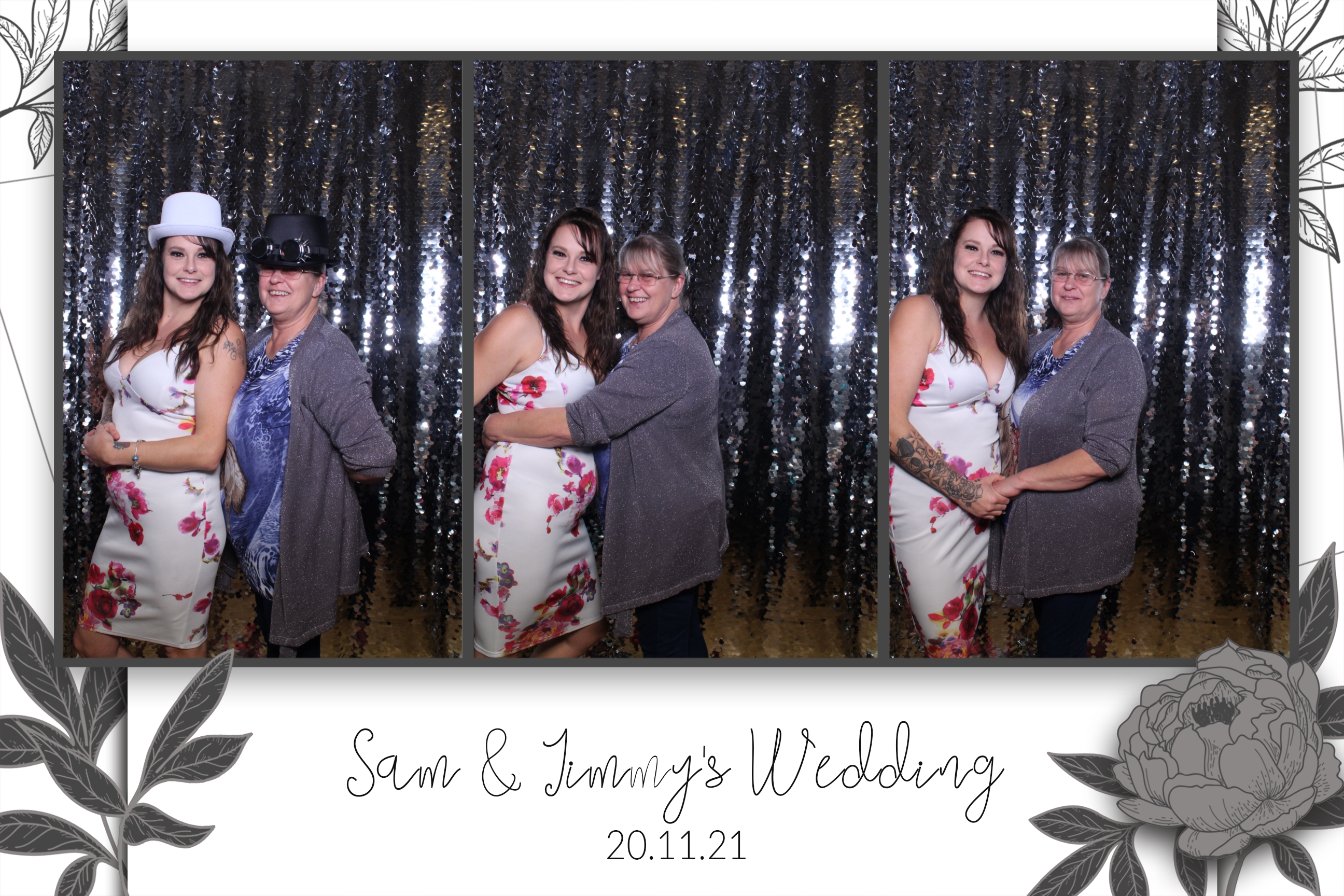 Sam & Jimmy | View more photos from the event at images.mobile-photo-booth.com/u/MobilePhotoBoothUK/Sam-Jimmy