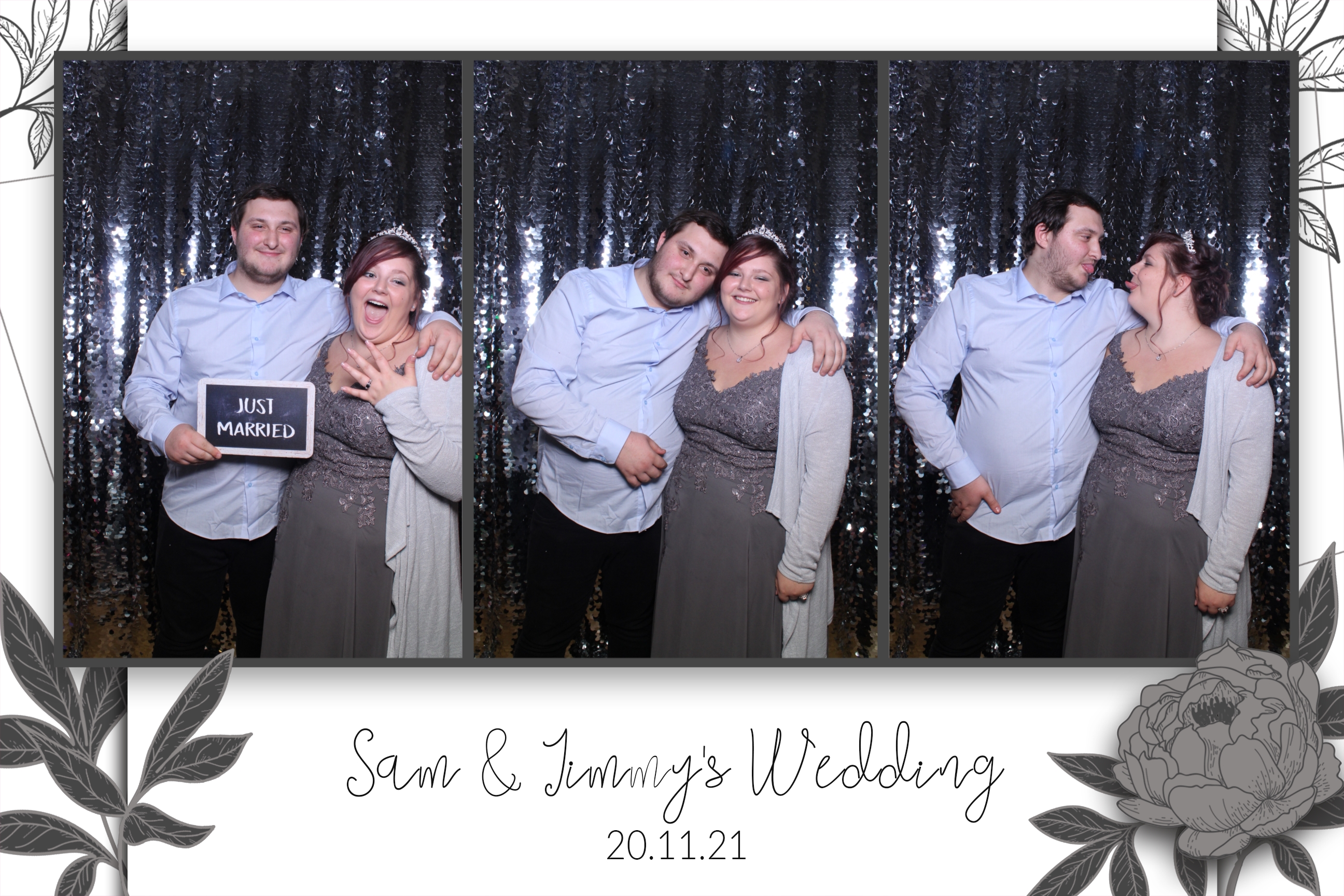 Sam & Jimmy | View more photos from the event at images.mobile-photo-booth.com/u/MobilePhotoBoothUK/Sam-Jimmy