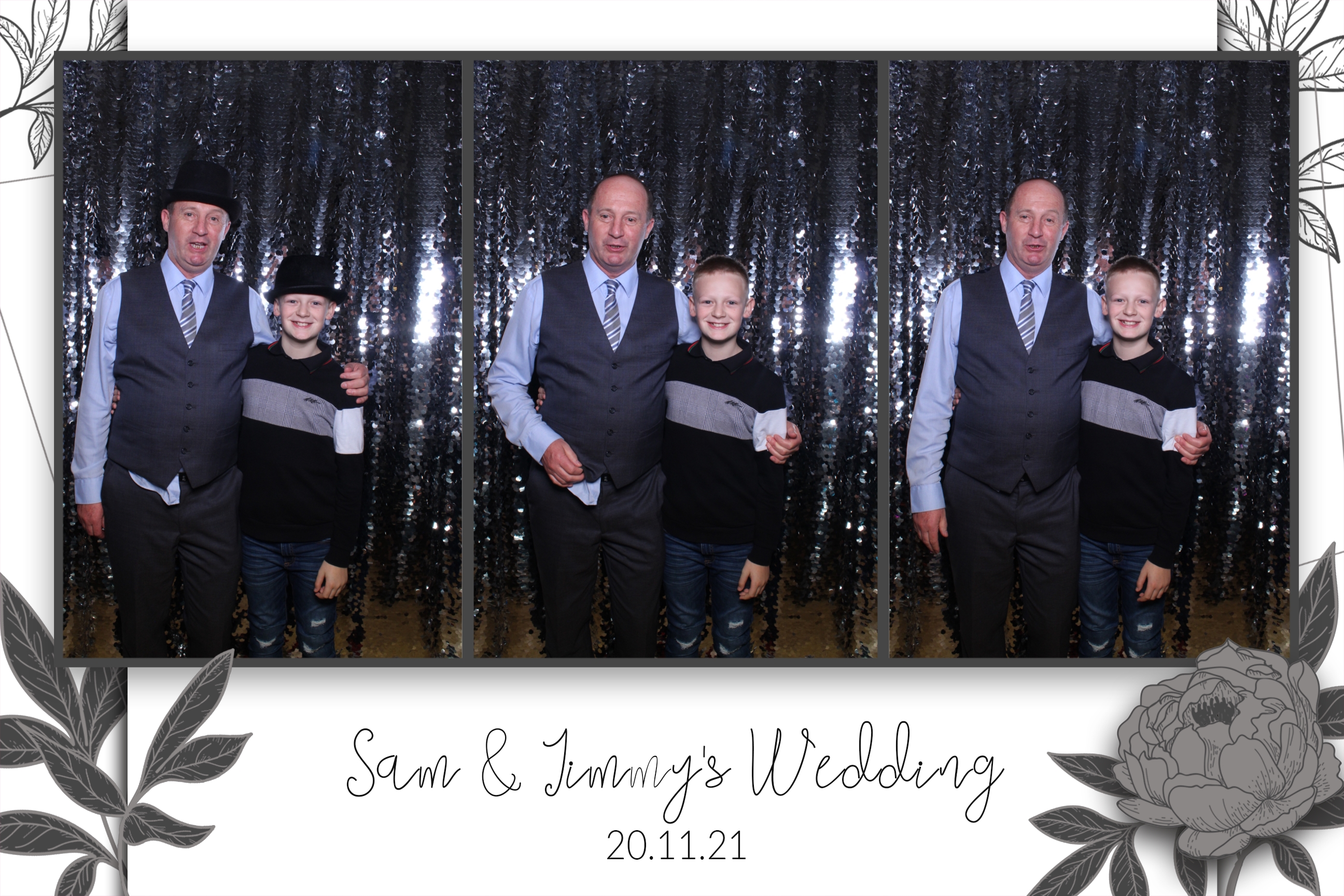 Sam & Jimmy | View more photos from the event at images.mobile-photo-booth.com/u/MobilePhotoBoothUK/Sam-Jimmy