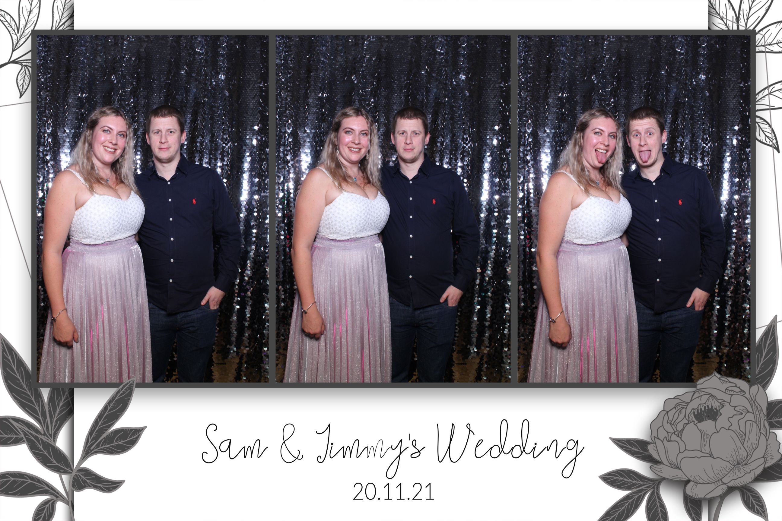 Sam & Jimmy | View more photos from the event at images.mobile-photo-booth.com/u/MobilePhotoBoothUK/Sam-Jimmy