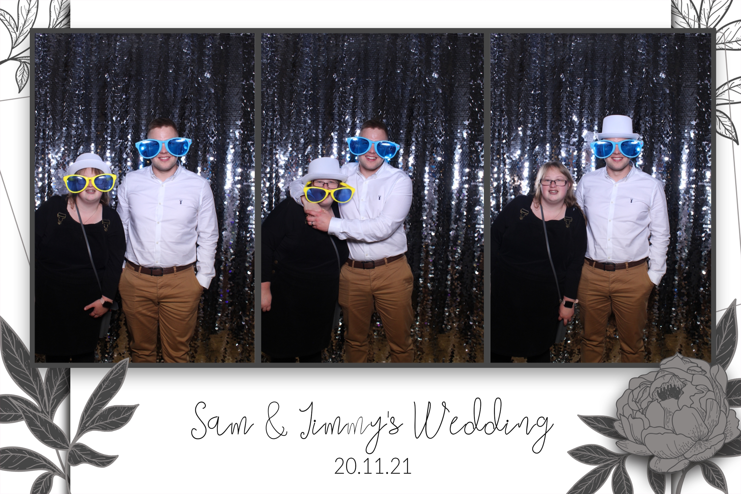 Sam & Jimmy | View more photos from the event at images.mobile-photo-booth.com/u/MobilePhotoBoothUK/Sam-Jimmy