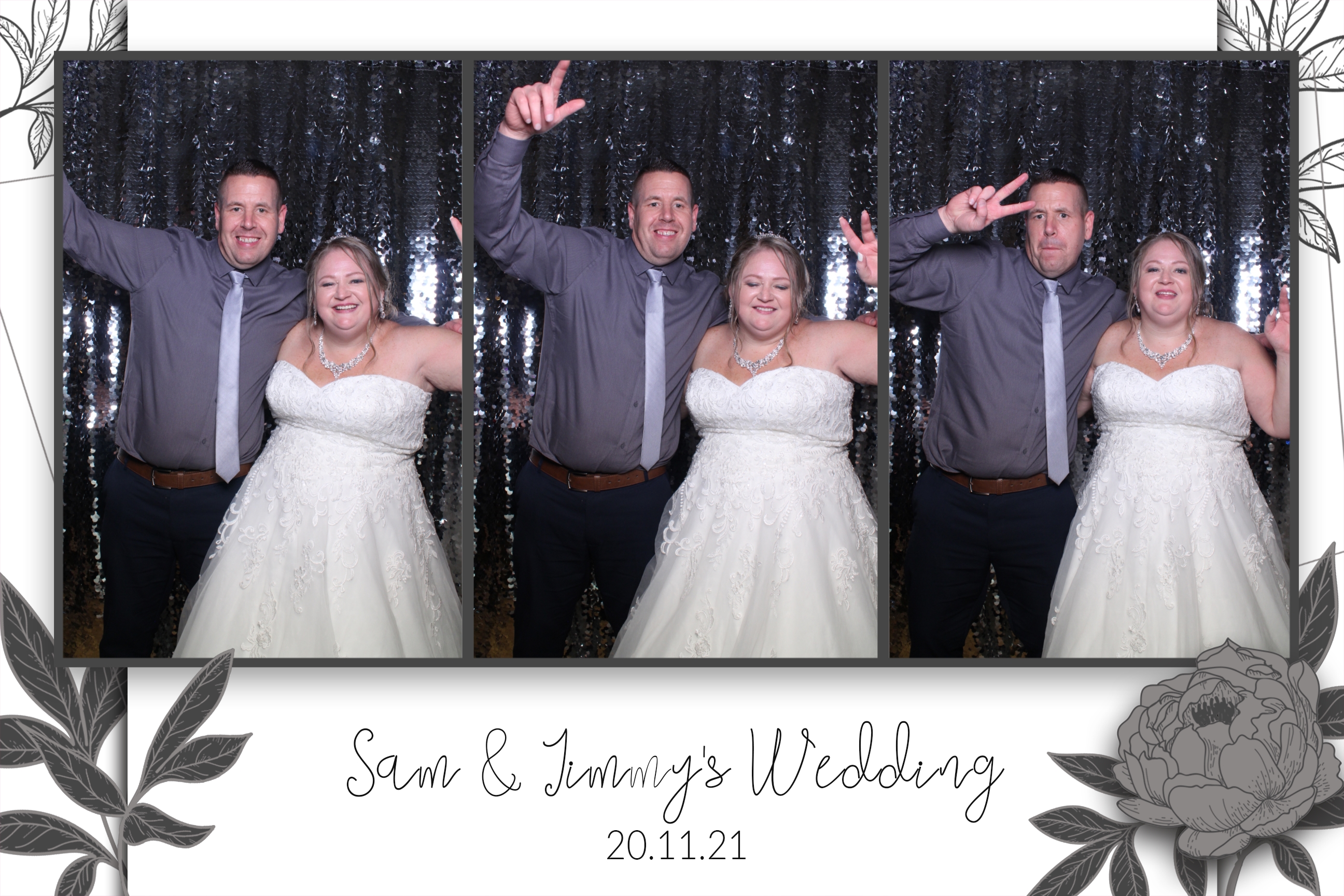 Sam & Jimmy | View more photos from the event at images.mobile-photo-booth.com/u/MobilePhotoBoothUK/Sam-Jimmy