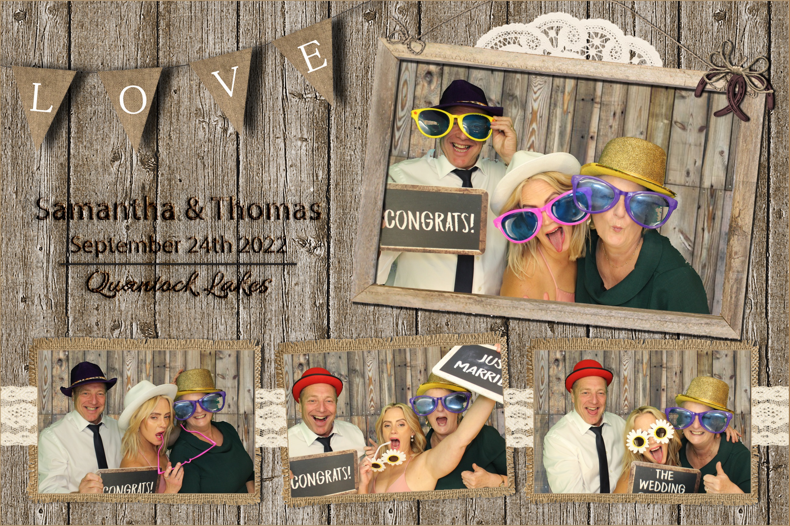 Samantha & Thomas | View more photos from the event at images.mobile-photo-booth.com/u/MobilePhotoBoothUK/Samantha-Thomas