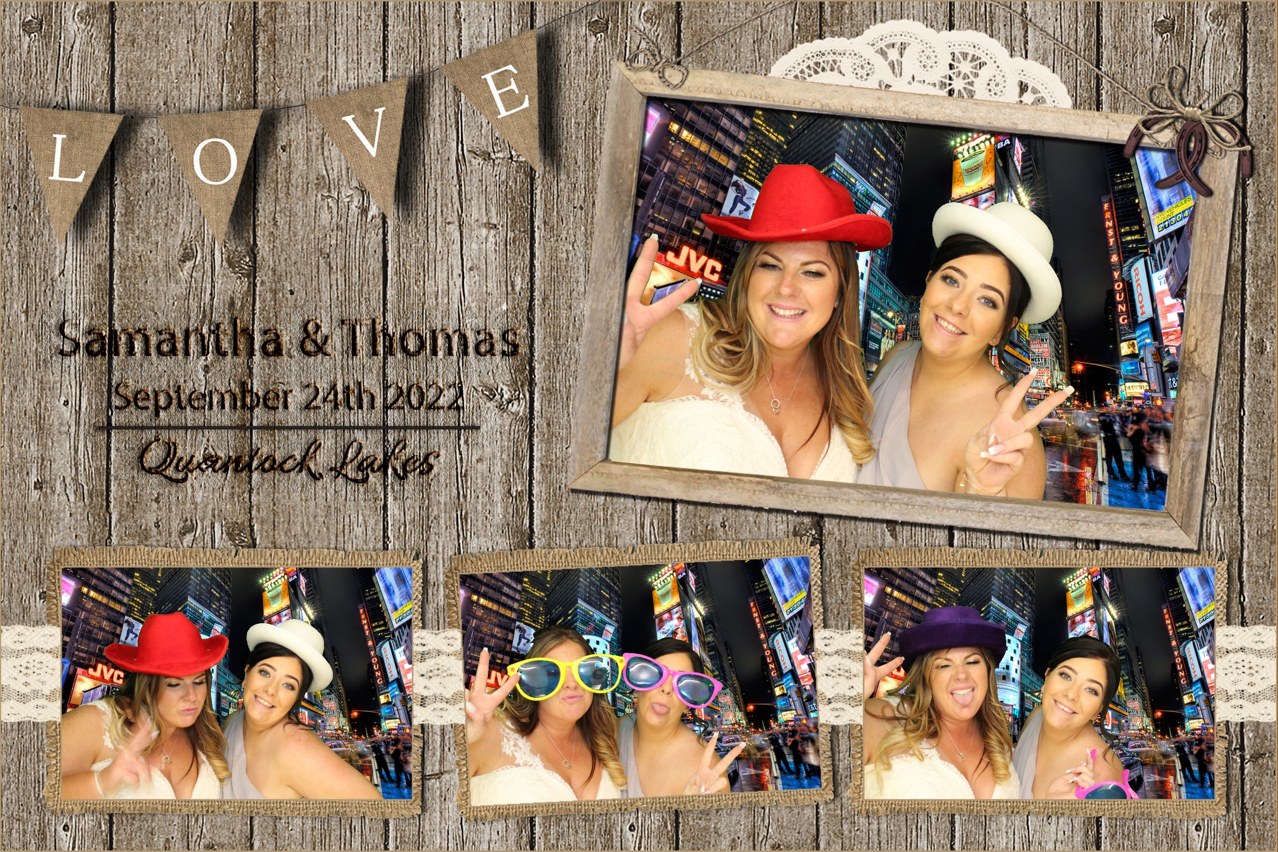 Samantha & Thomas | View more photos from the event at images.mobile-photo-booth.com/u/MobilePhotoBoothUK/Samantha-Thomas