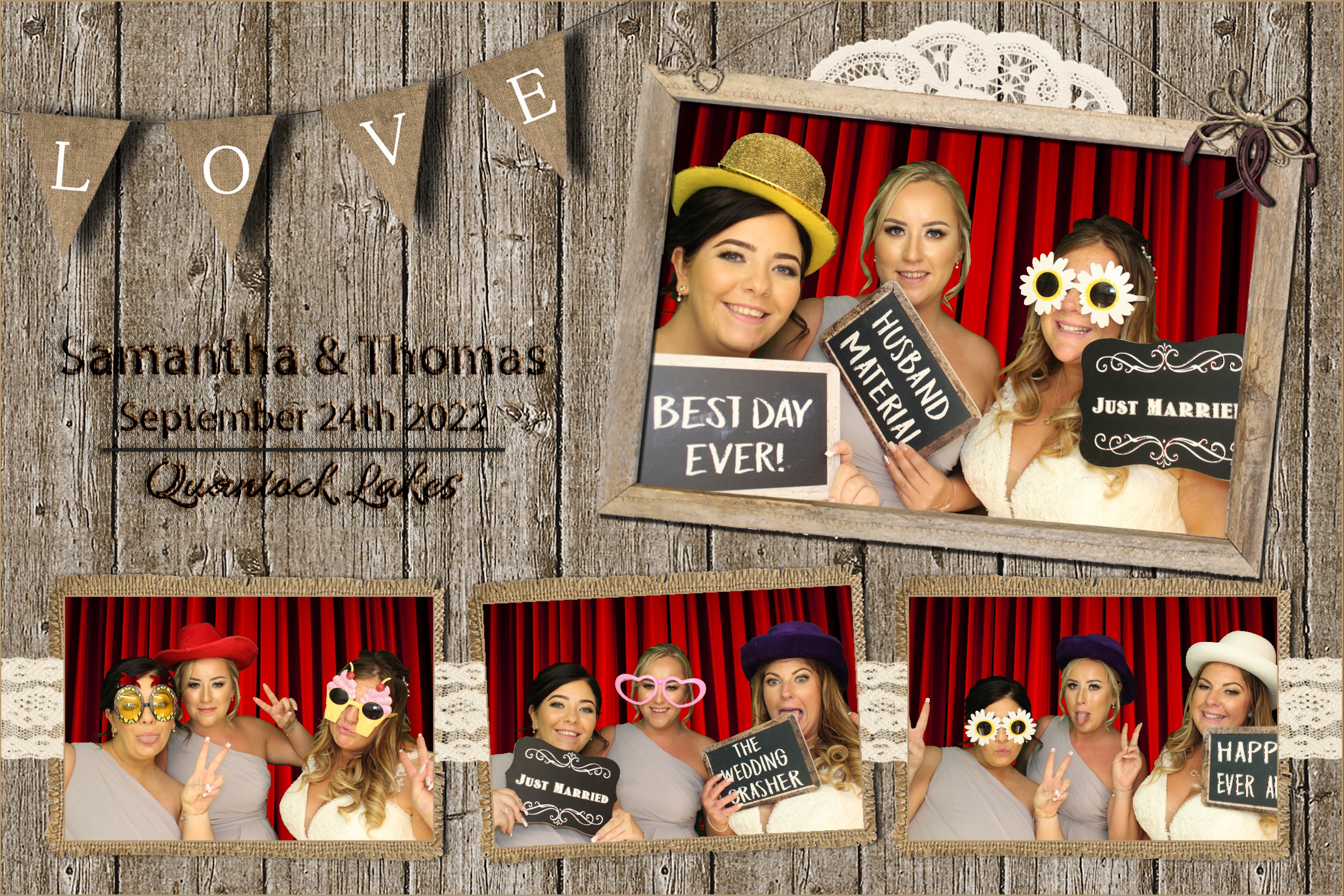 Samantha & Thomas | View more photos from the event at images.mobile-photo-booth.com/u/MobilePhotoBoothUK/Samantha-Thomas
