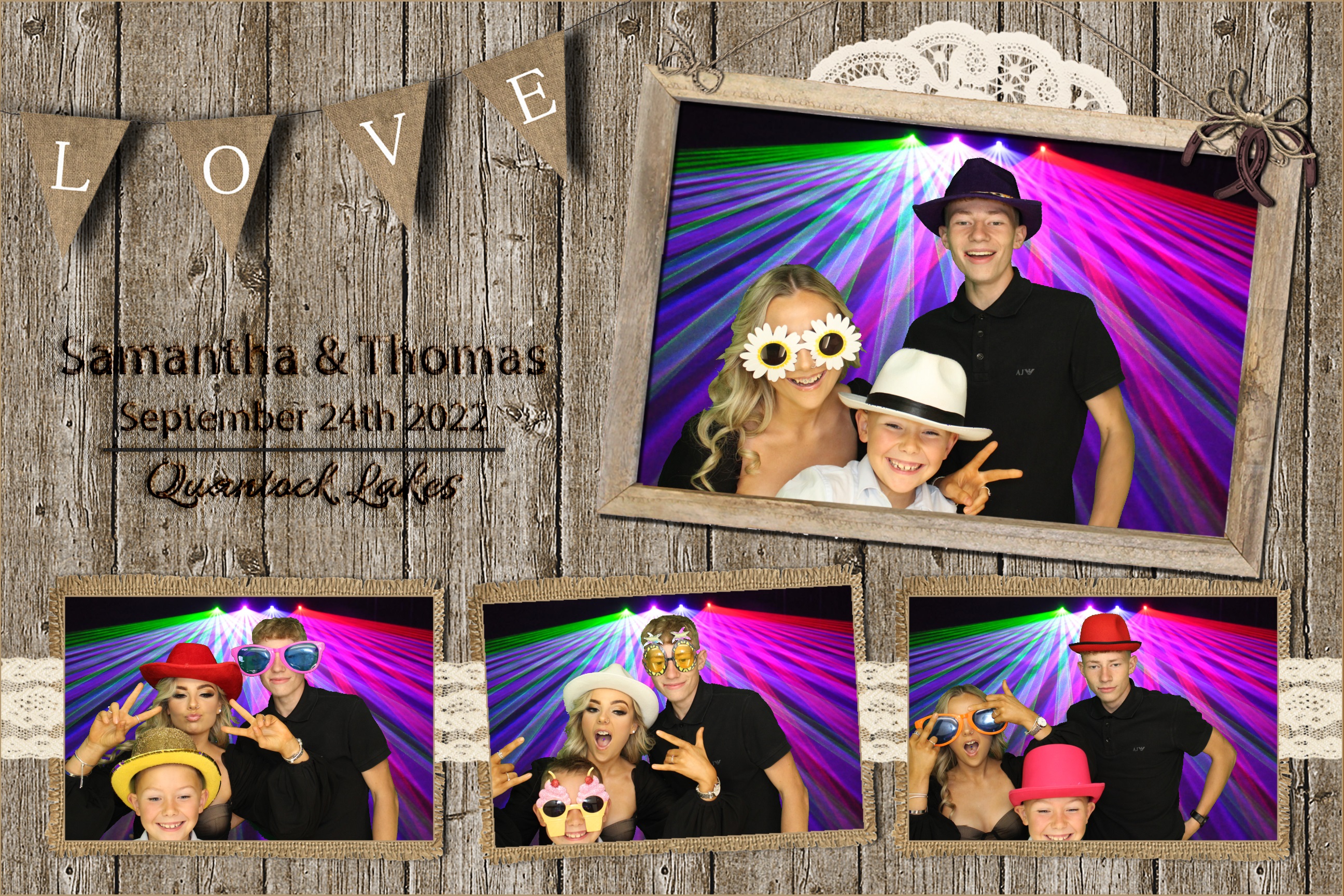 Samantha & Thomas | View more photos from the event at images.mobile-photo-booth.com/u/MobilePhotoBoothUK/Samantha-Thomas