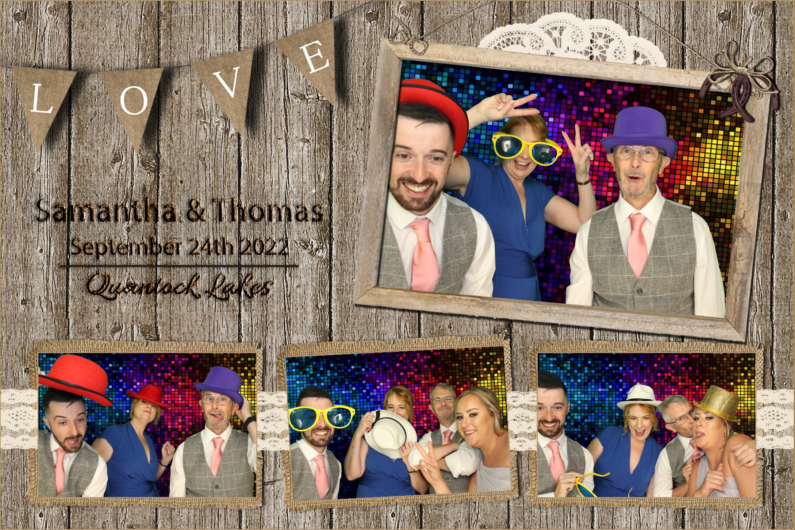 Samantha & Thomas | View more photos from the event at images.mobile-photo-booth.com/u/MobilePhotoBoothUK/Samantha-Thomas