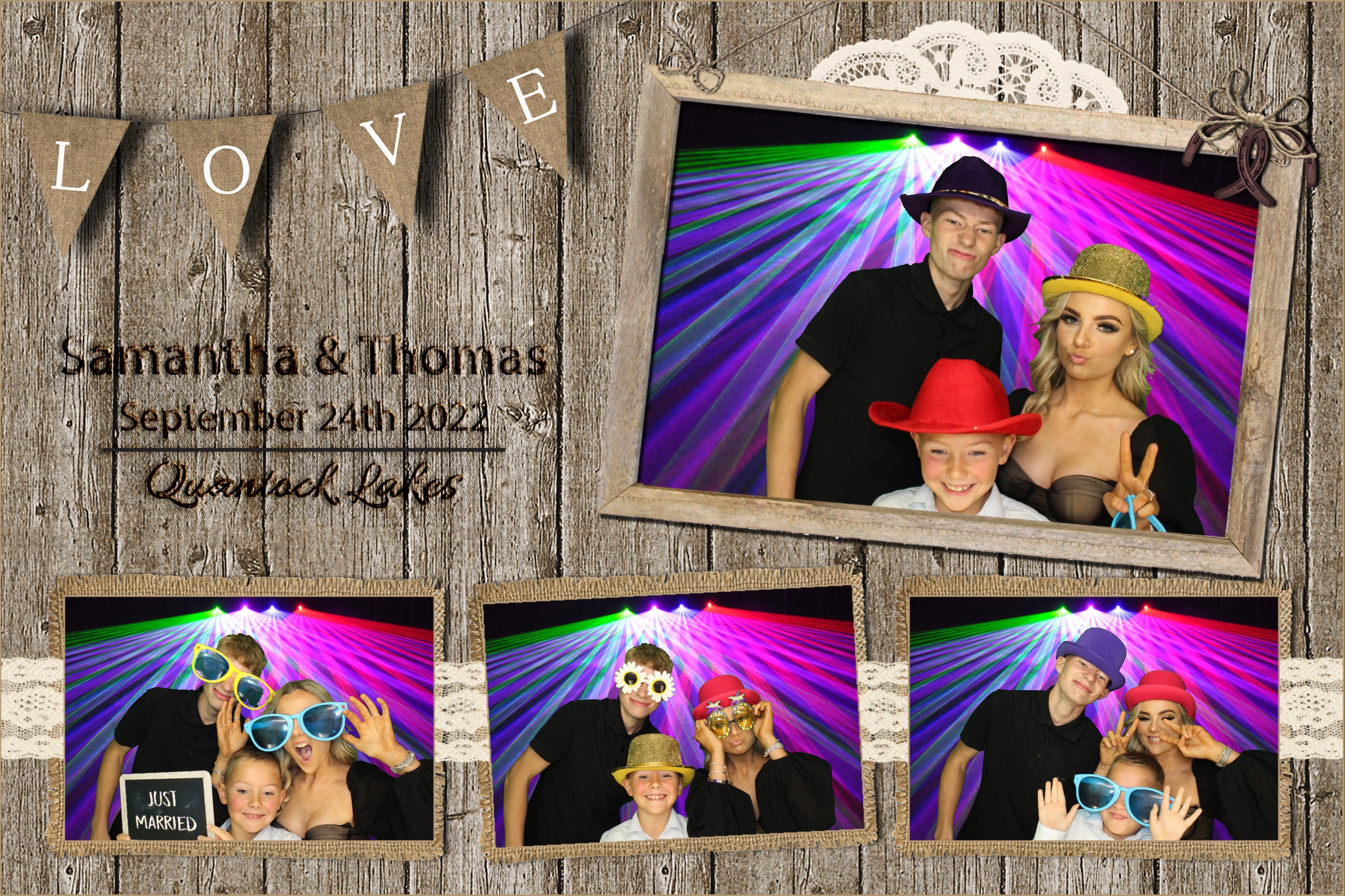 Samantha & Thomas | View more photos from the event at images.mobile-photo-booth.com/u/MobilePhotoBoothUK/Samantha-Thomas