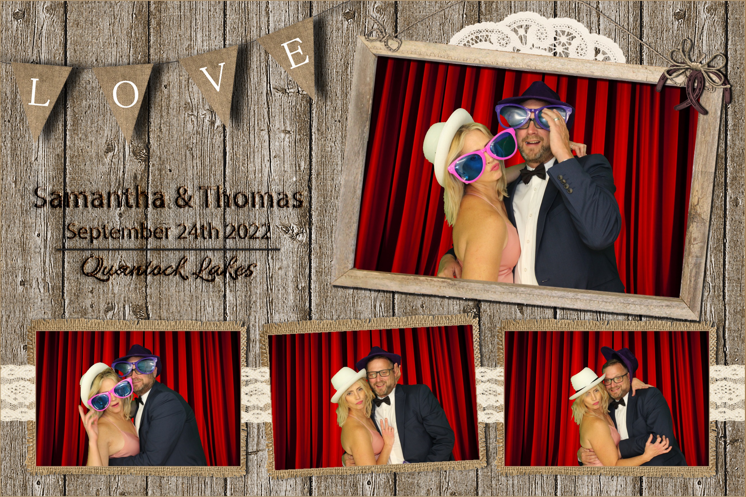 Samantha & Thomas | View more photos from the event at images.mobile-photo-booth.com/u/MobilePhotoBoothUK/Samantha-Thomas