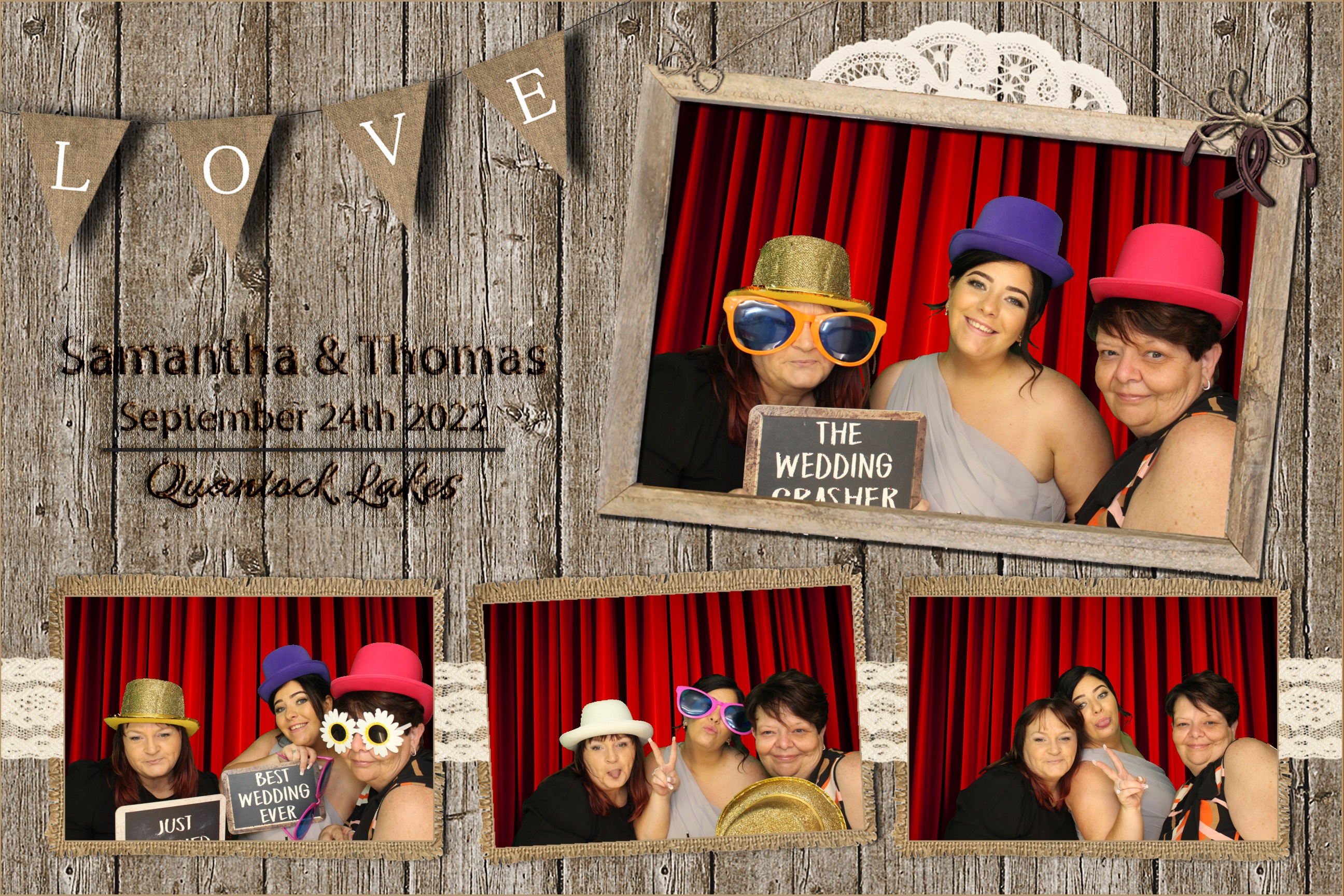 Samantha & Thomas | View more photos from the event at images.mobile-photo-booth.com/u/MobilePhotoBoothUK/Samantha-Thomas