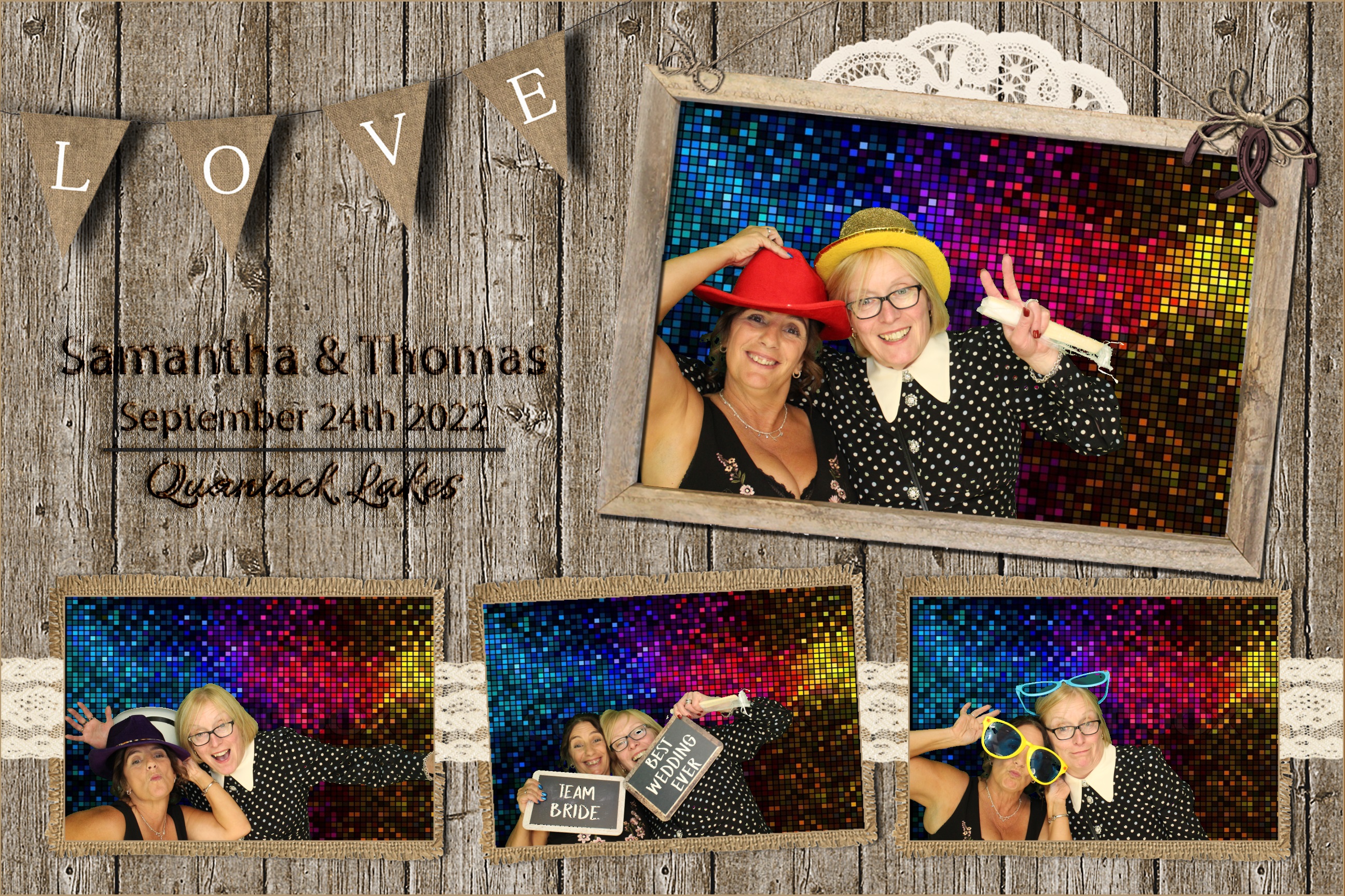 Samantha & Thomas | View more photos from the event at images.mobile-photo-booth.com/u/MobilePhotoBoothUK/Samantha-Thomas