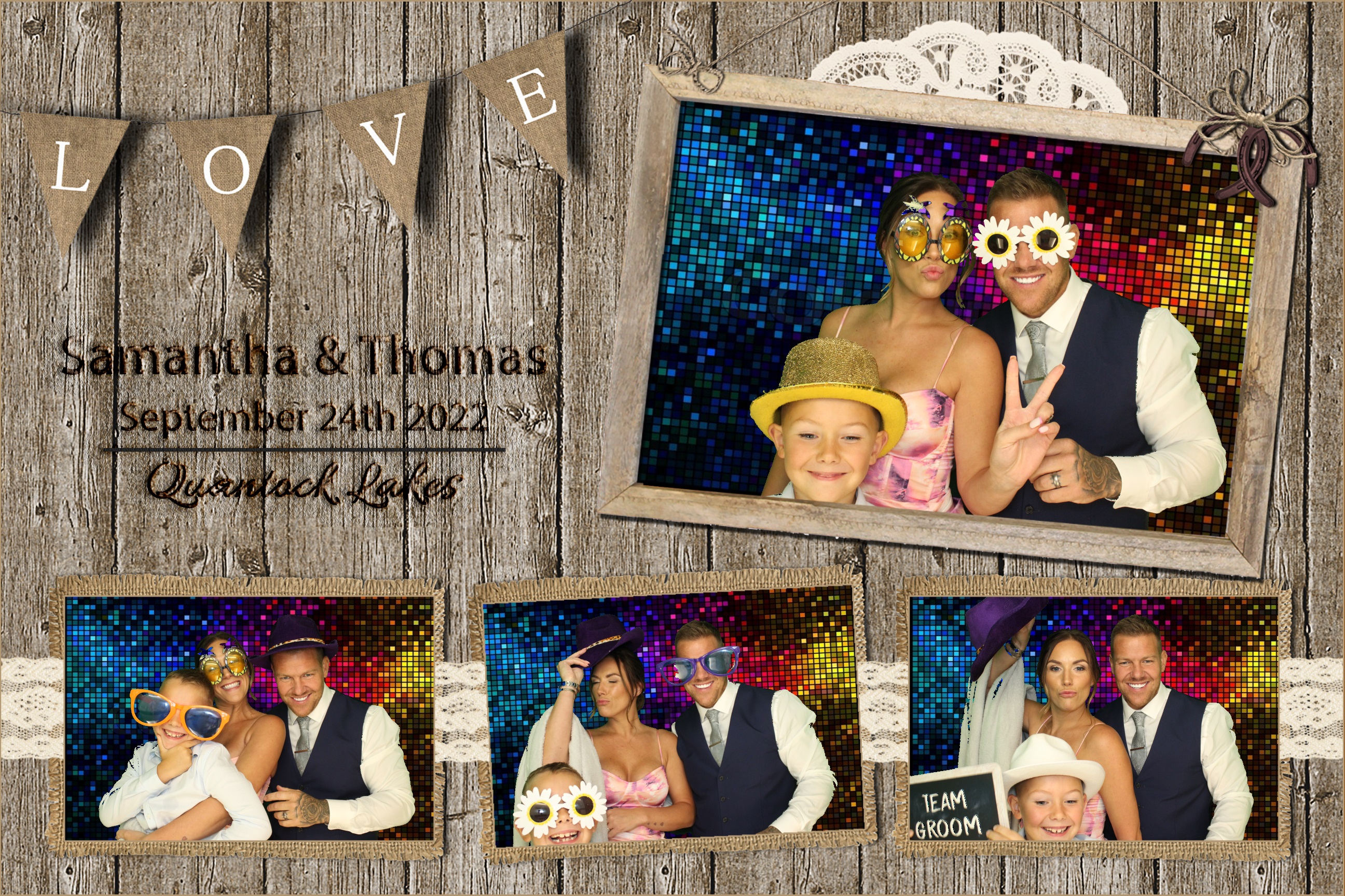 Samantha & Thomas | View more photos from the event at images.mobile-photo-booth.com/u/MobilePhotoBoothUK/Samantha-Thomas
