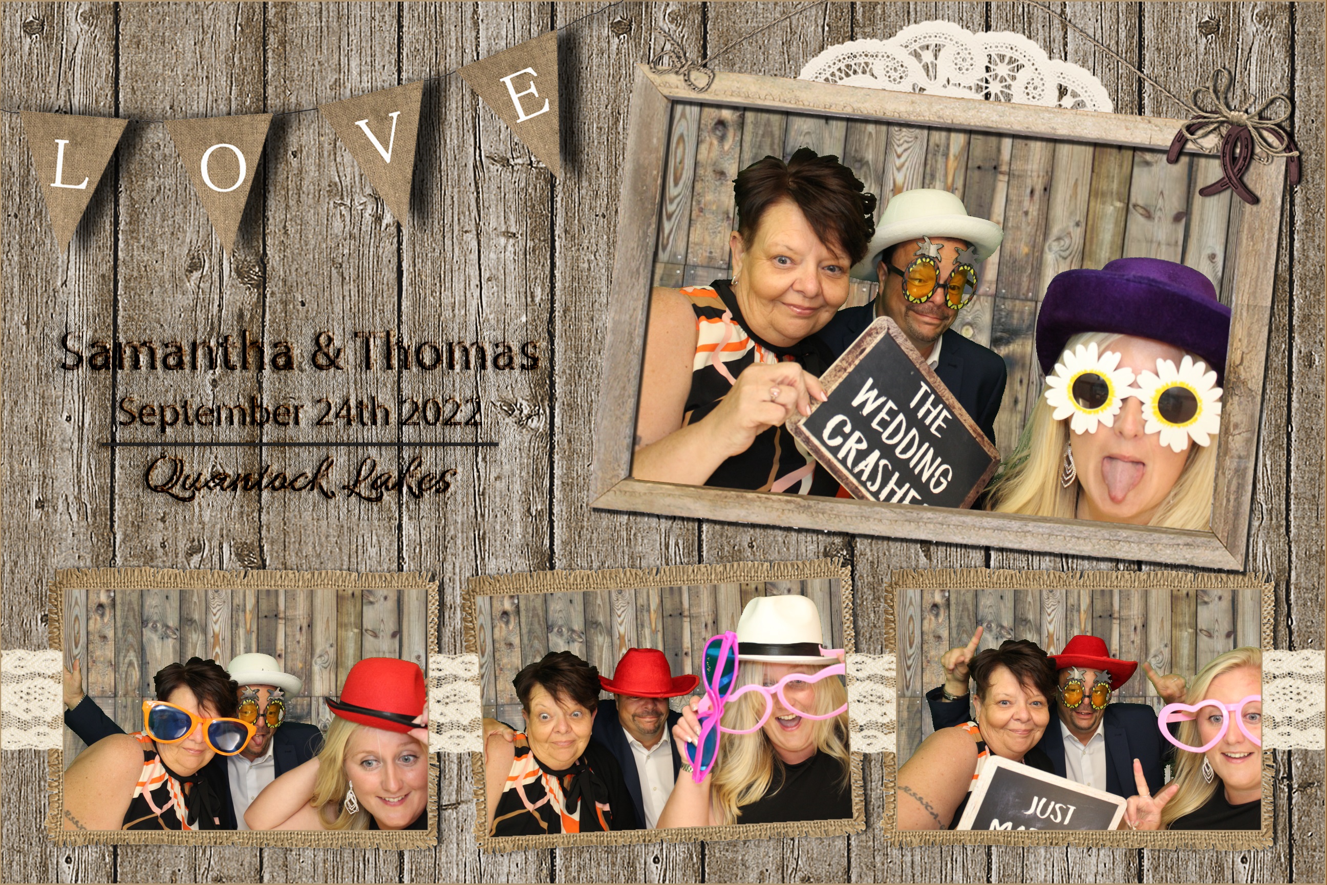 Samantha & Thomas | View more photos from the event at images.mobile-photo-booth.com/u/MobilePhotoBoothUK/Samantha-Thomas
