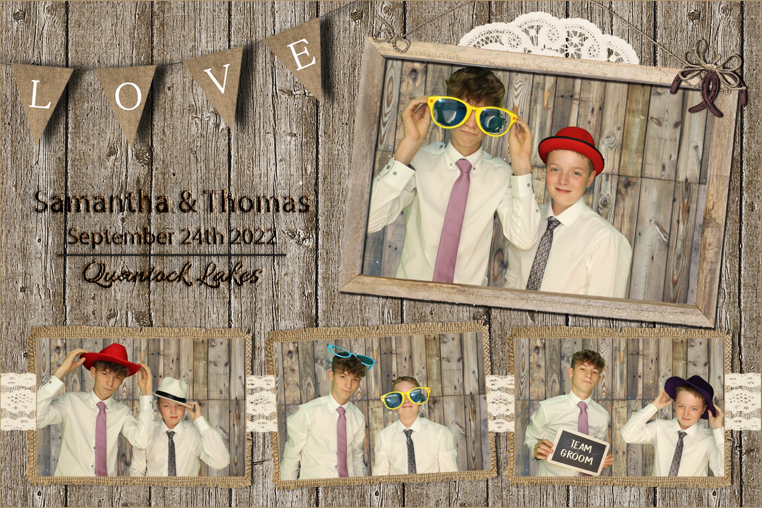Samantha & Thomas | View more photos from the event at images.mobile-photo-booth.com/u/MobilePhotoBoothUK/Samantha-Thomas
