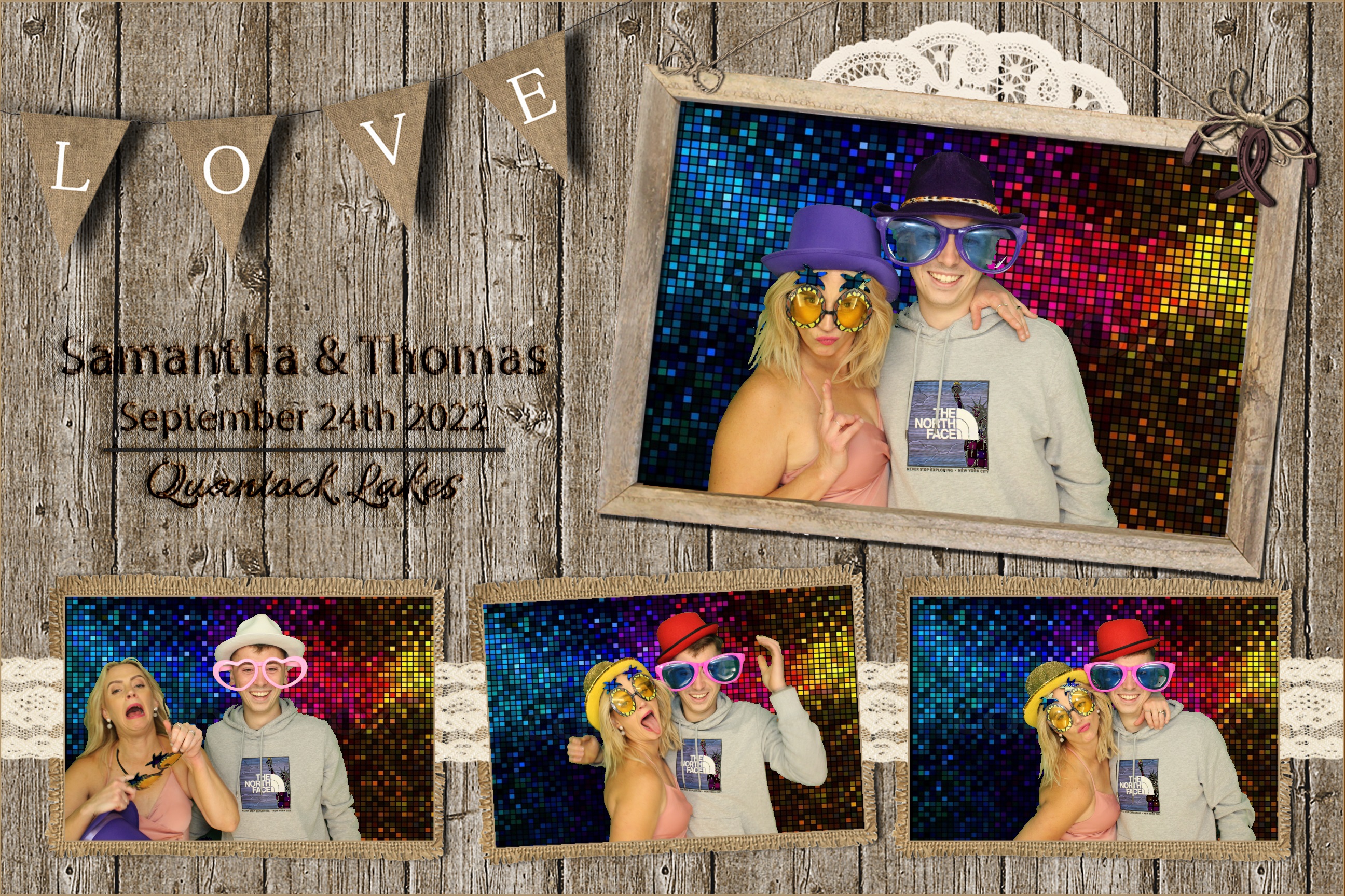 Samantha & Thomas | View more photos from the event at images.mobile-photo-booth.com/u/MobilePhotoBoothUK/Samantha-Thomas