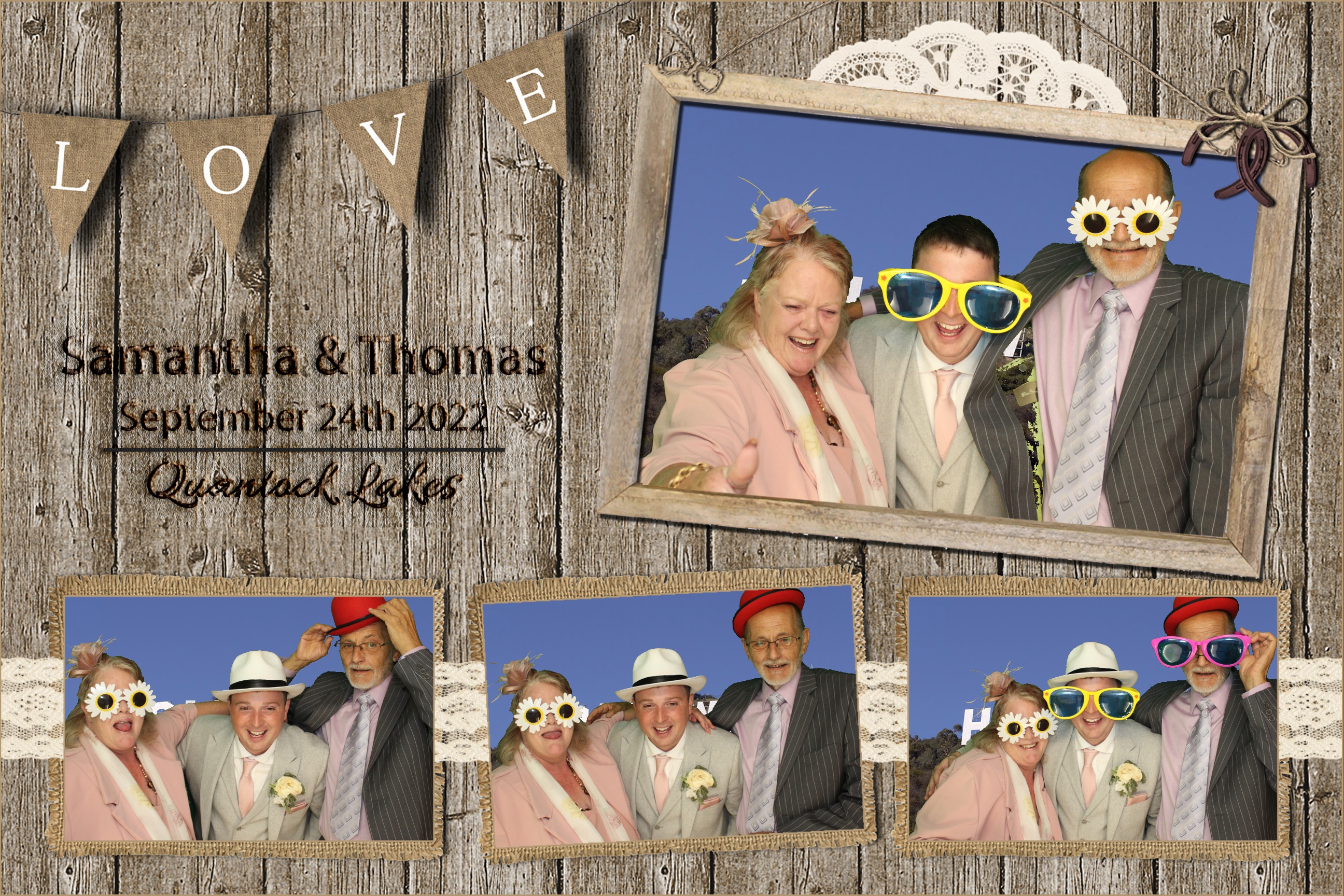 Samantha & Thomas | View more photos from the event at images.mobile-photo-booth.com/u/MobilePhotoBoothUK/Samantha-Thomas