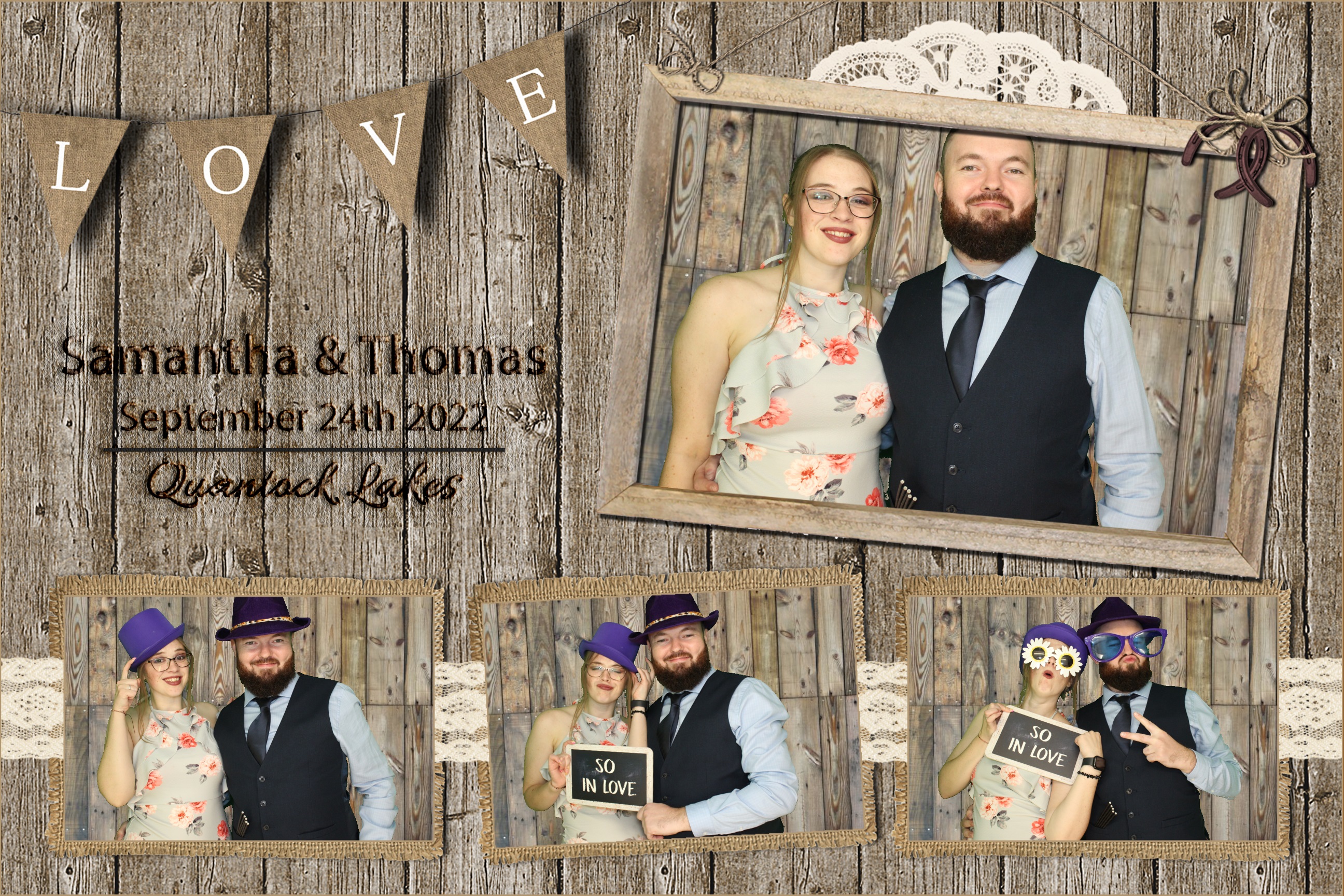 Samantha & Thomas | View more photos from the event at images.mobile-photo-booth.com/u/MobilePhotoBoothUK/Samantha-Thomas