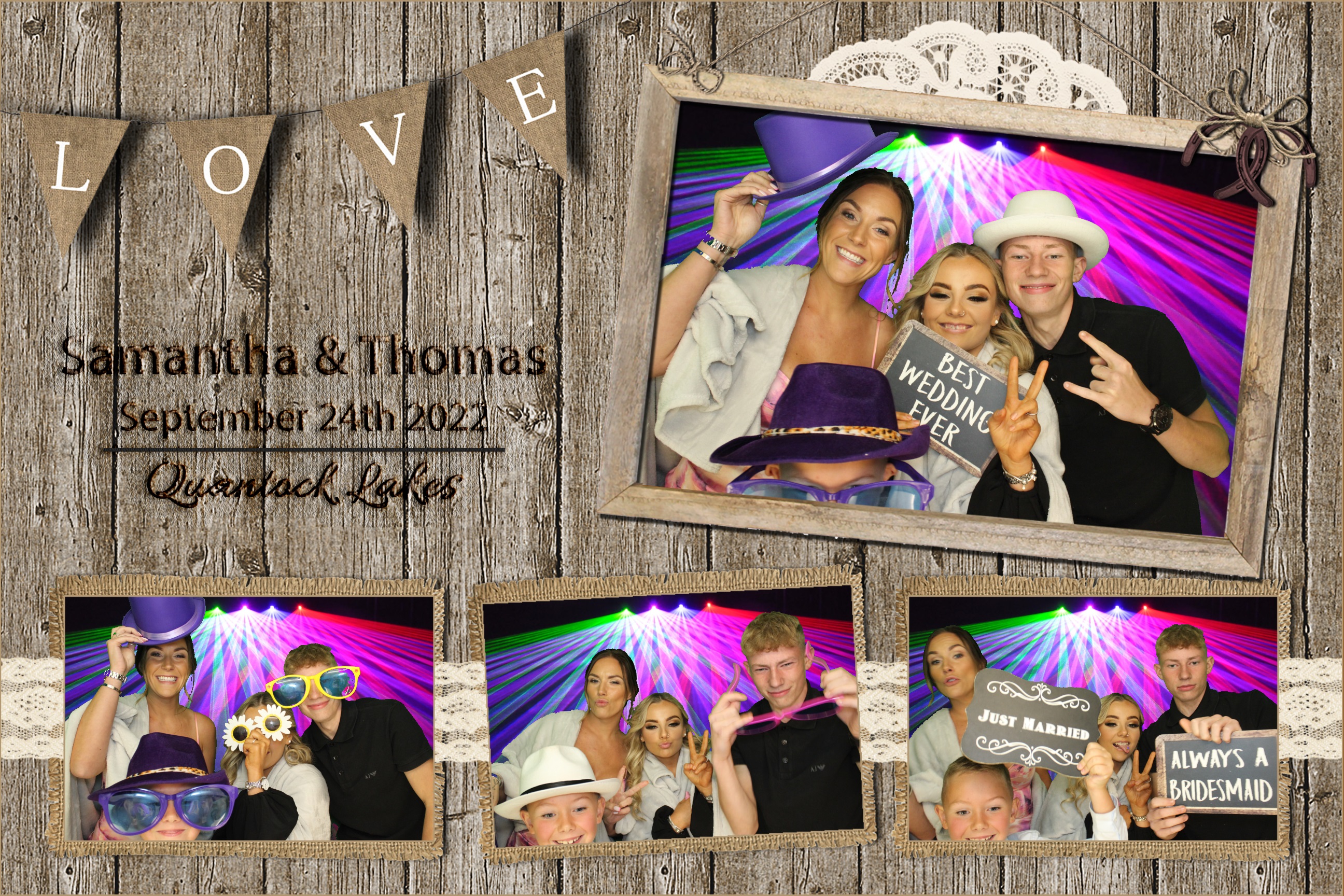 Samantha & Thomas | View more photos from the event at images.mobile-photo-booth.com/u/MobilePhotoBoothUK/Samantha-Thomas