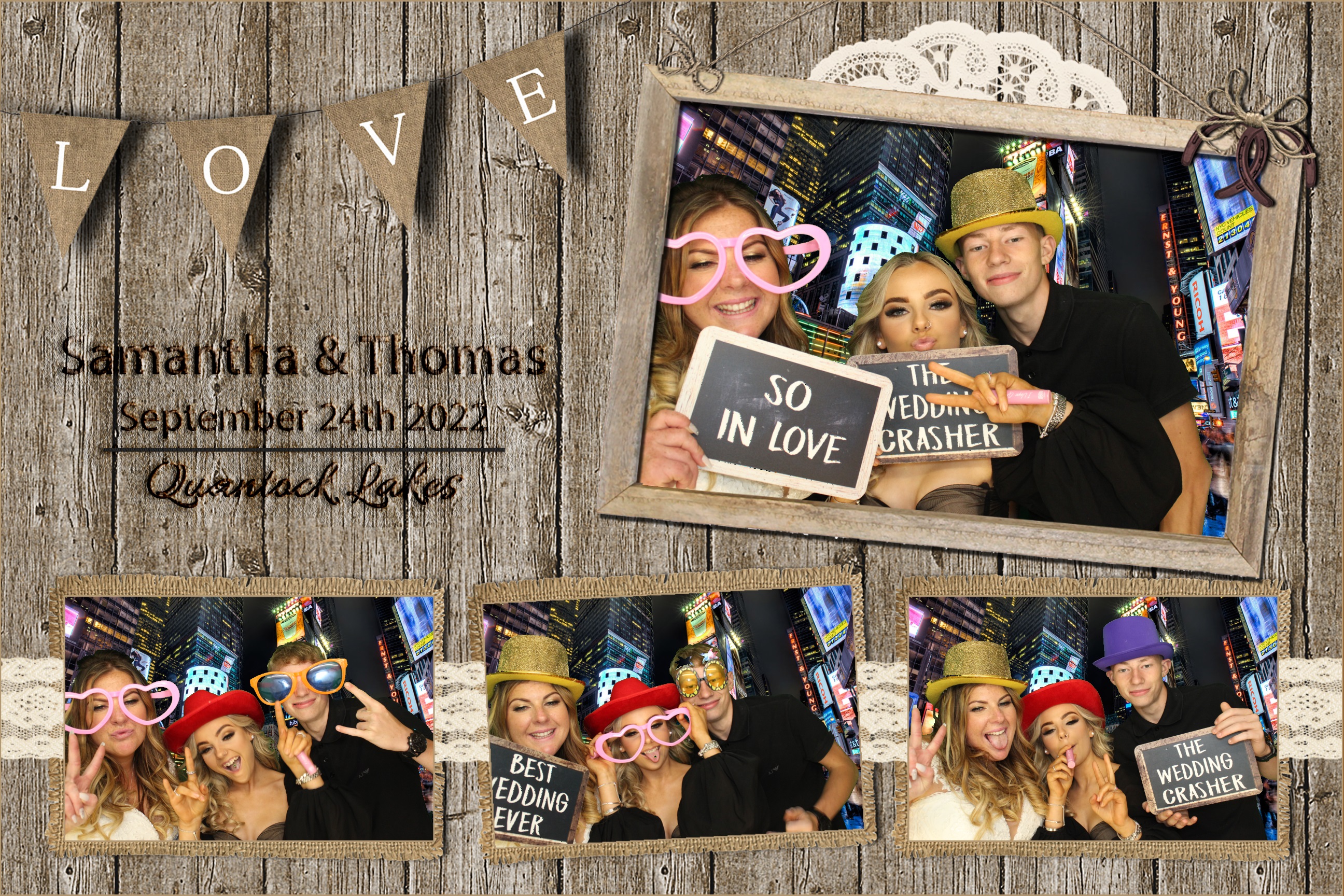 Samantha & Thomas | View more photos from the event at images.mobile-photo-booth.com/u/MobilePhotoBoothUK/Samantha-Thomas