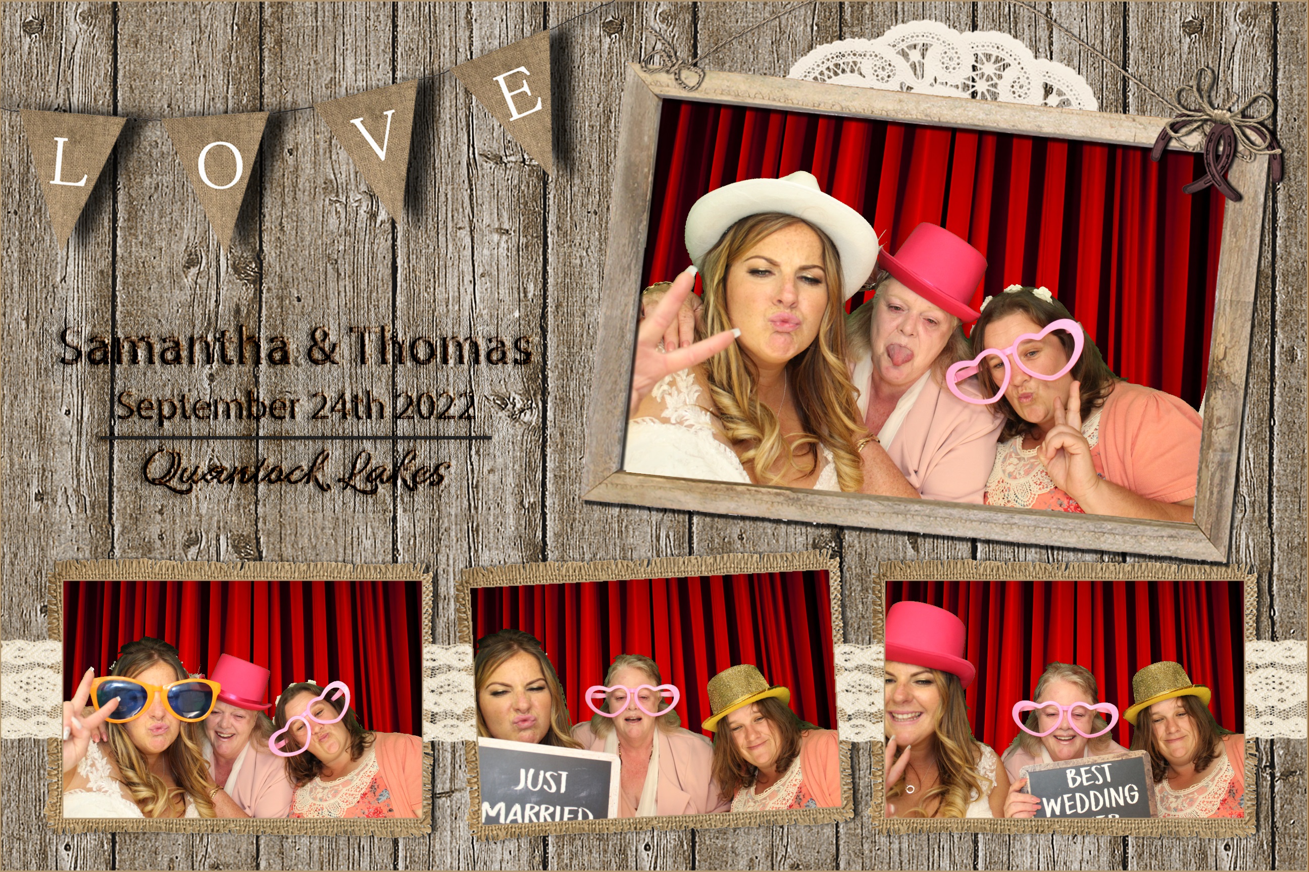 Samantha & Thomas | View more photos from the event at images.mobile-photo-booth.com/u/MobilePhotoBoothUK/Samantha-Thomas