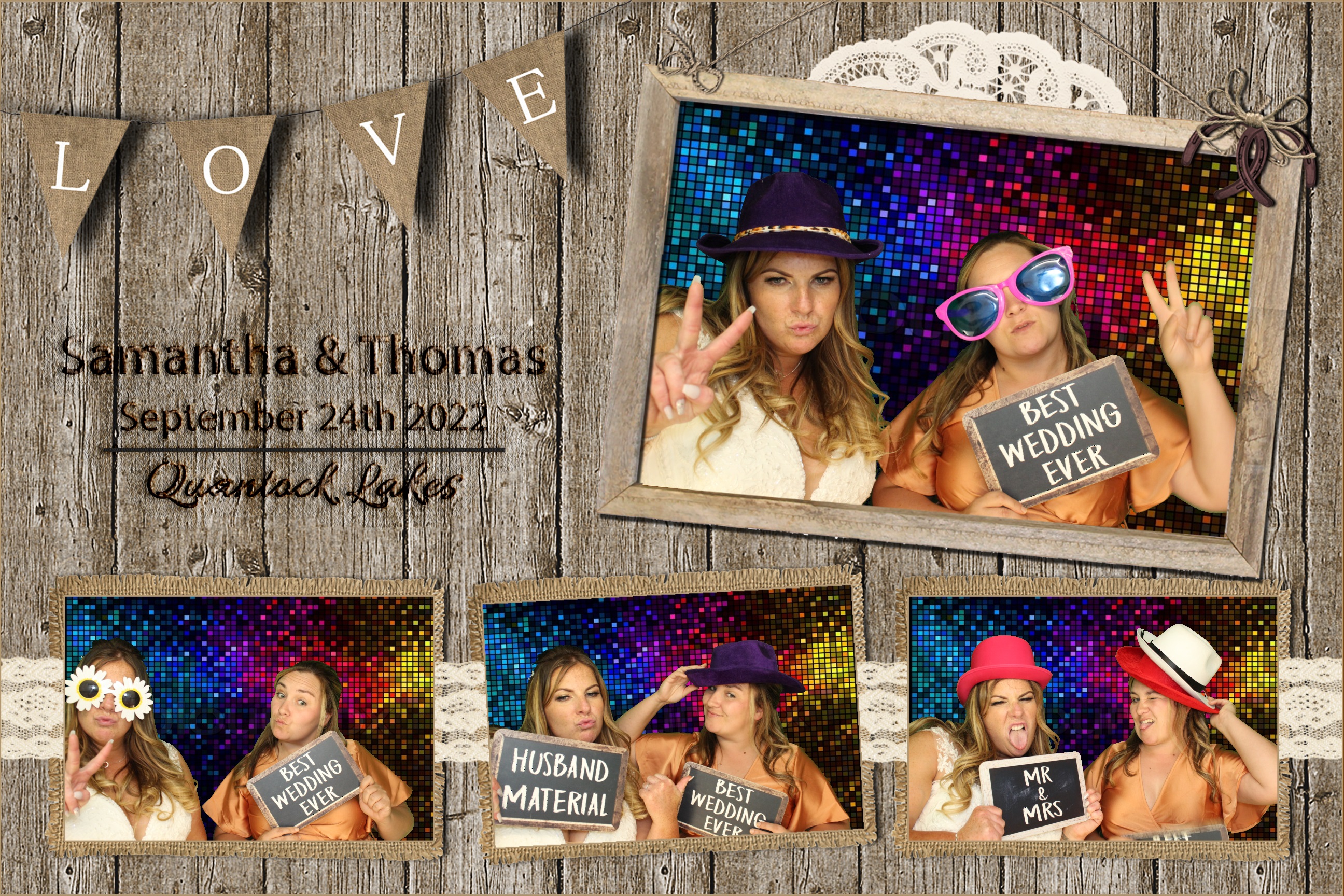 Samantha & Thomas | View more photos from the event at images.mobile-photo-booth.com/u/MobilePhotoBoothUK/Samantha-Thomas
