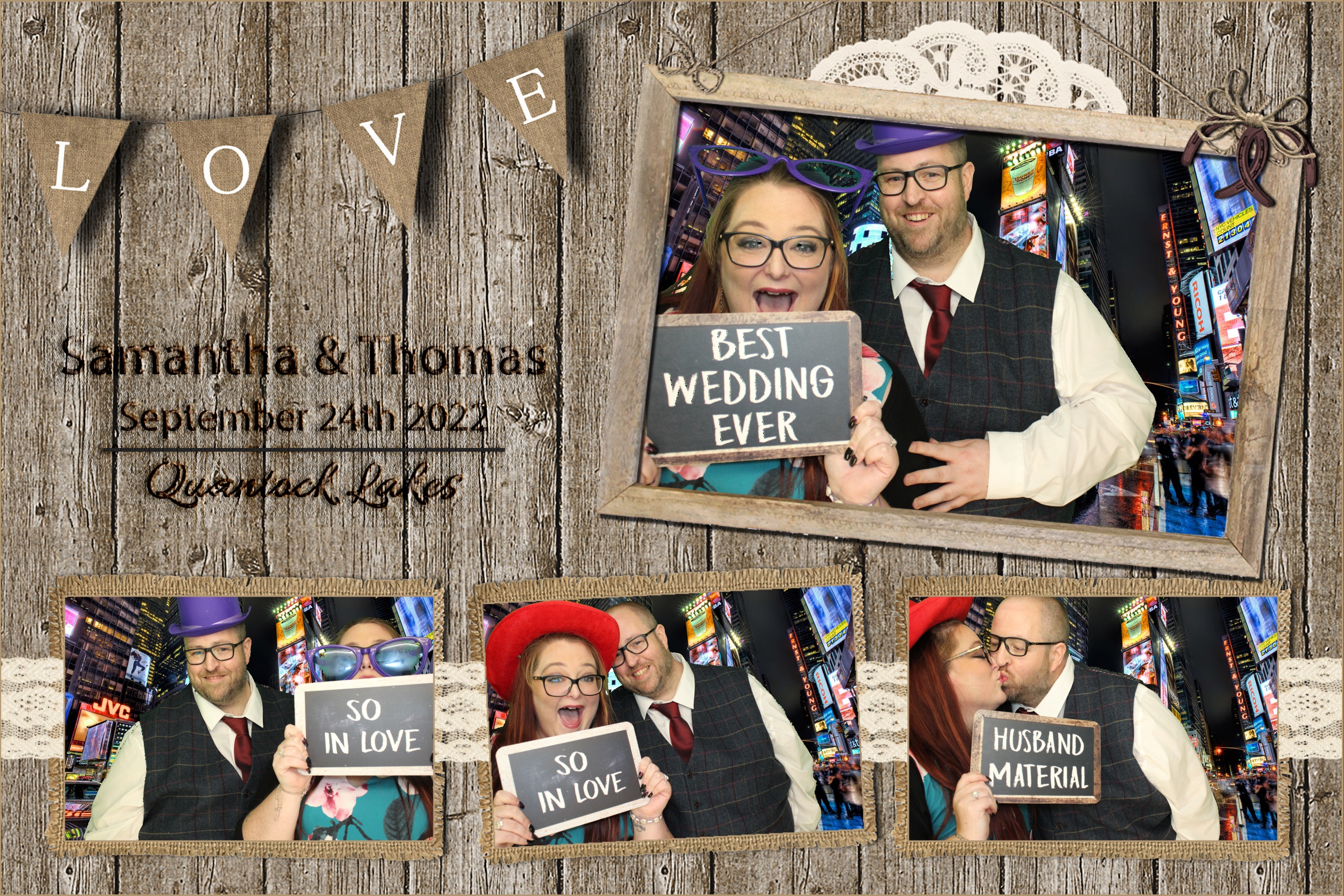 Samantha & Thomas | View more photos from the event at images.mobile-photo-booth.com/u/MobilePhotoBoothUK/Samantha-Thomas