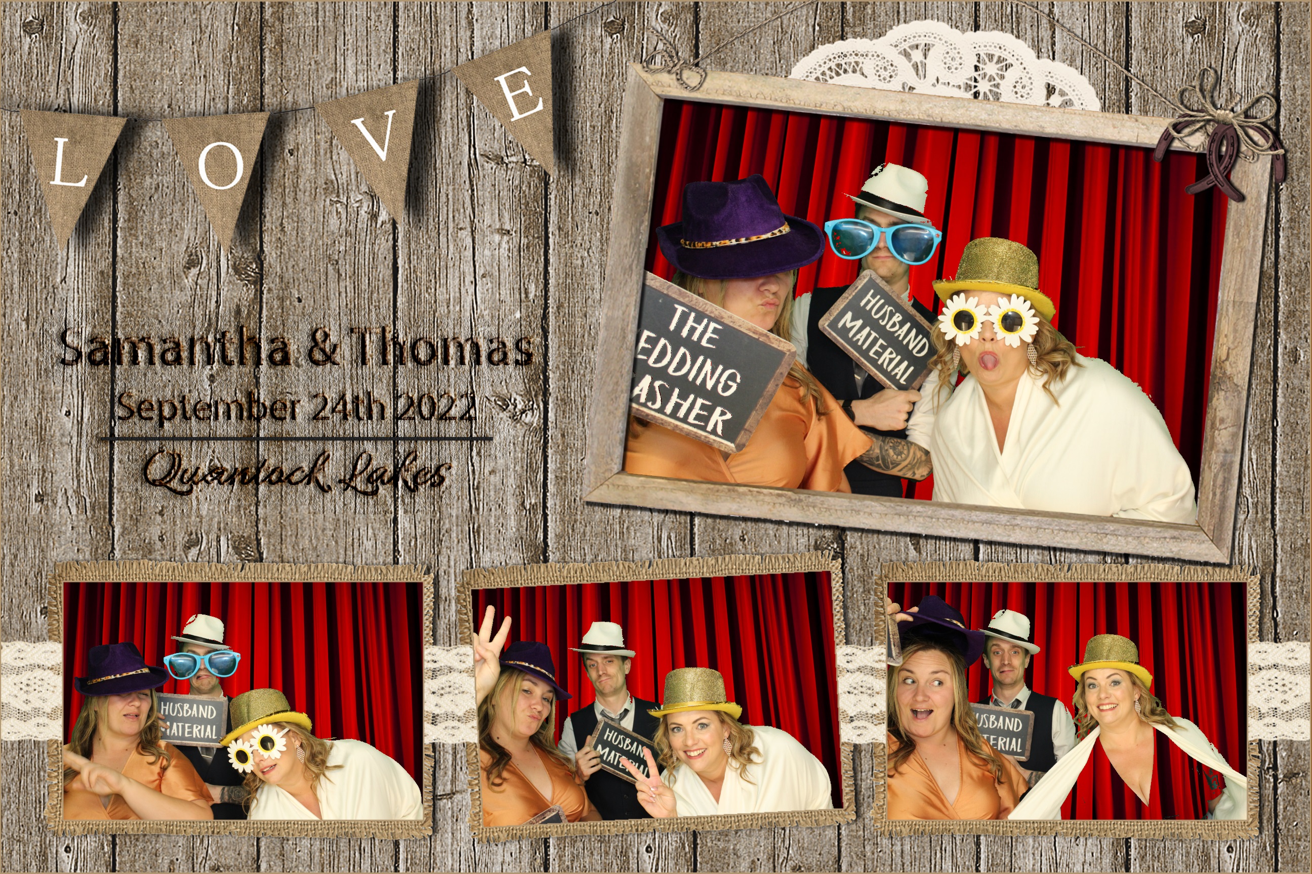 Samantha & Thomas | View more photos from the event at images.mobile-photo-booth.com/u/MobilePhotoBoothUK/Samantha-Thomas