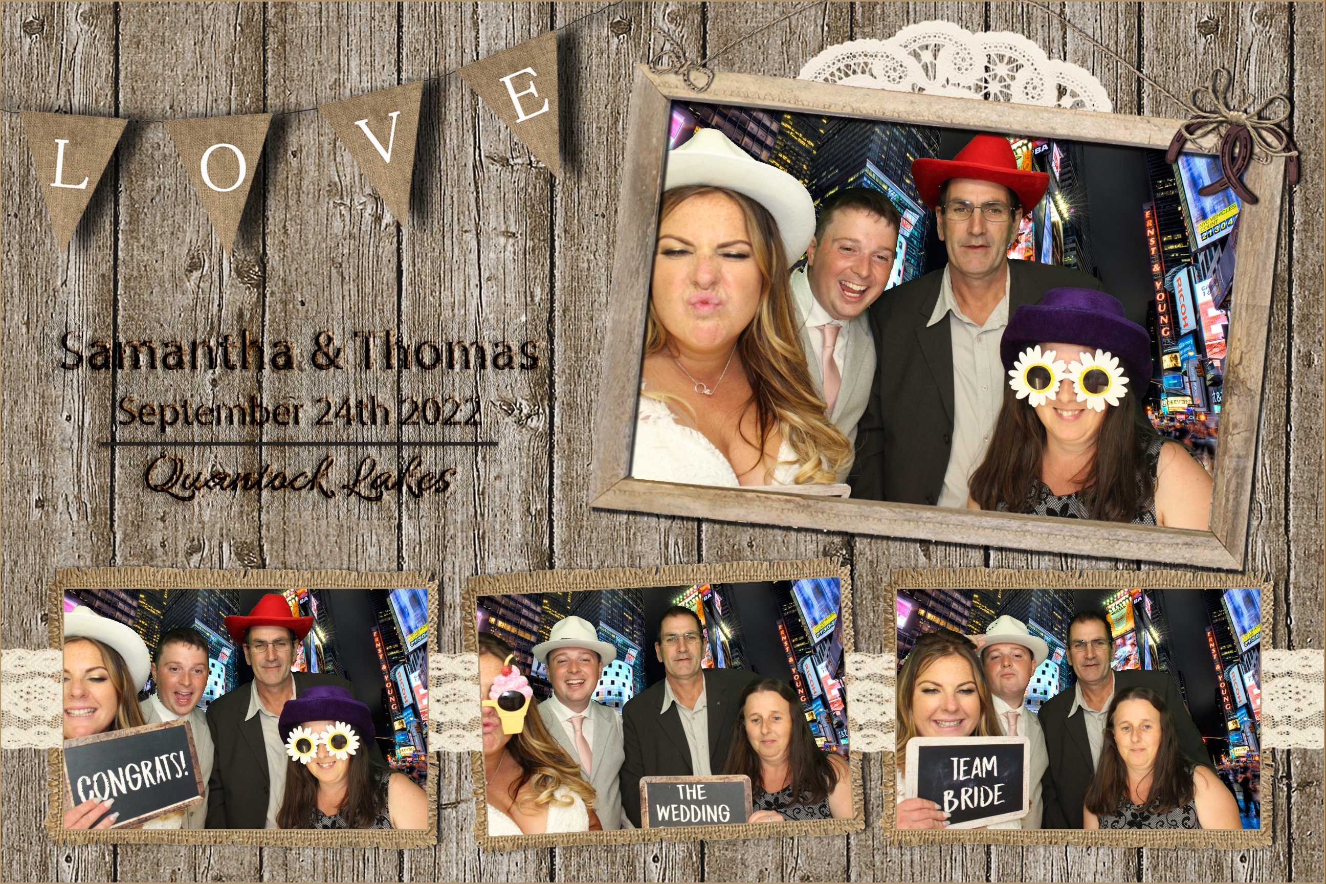 Samantha & Thomas | View more photos from the event at images.mobile-photo-booth.com/u/MobilePhotoBoothUK/Samantha-Thomas